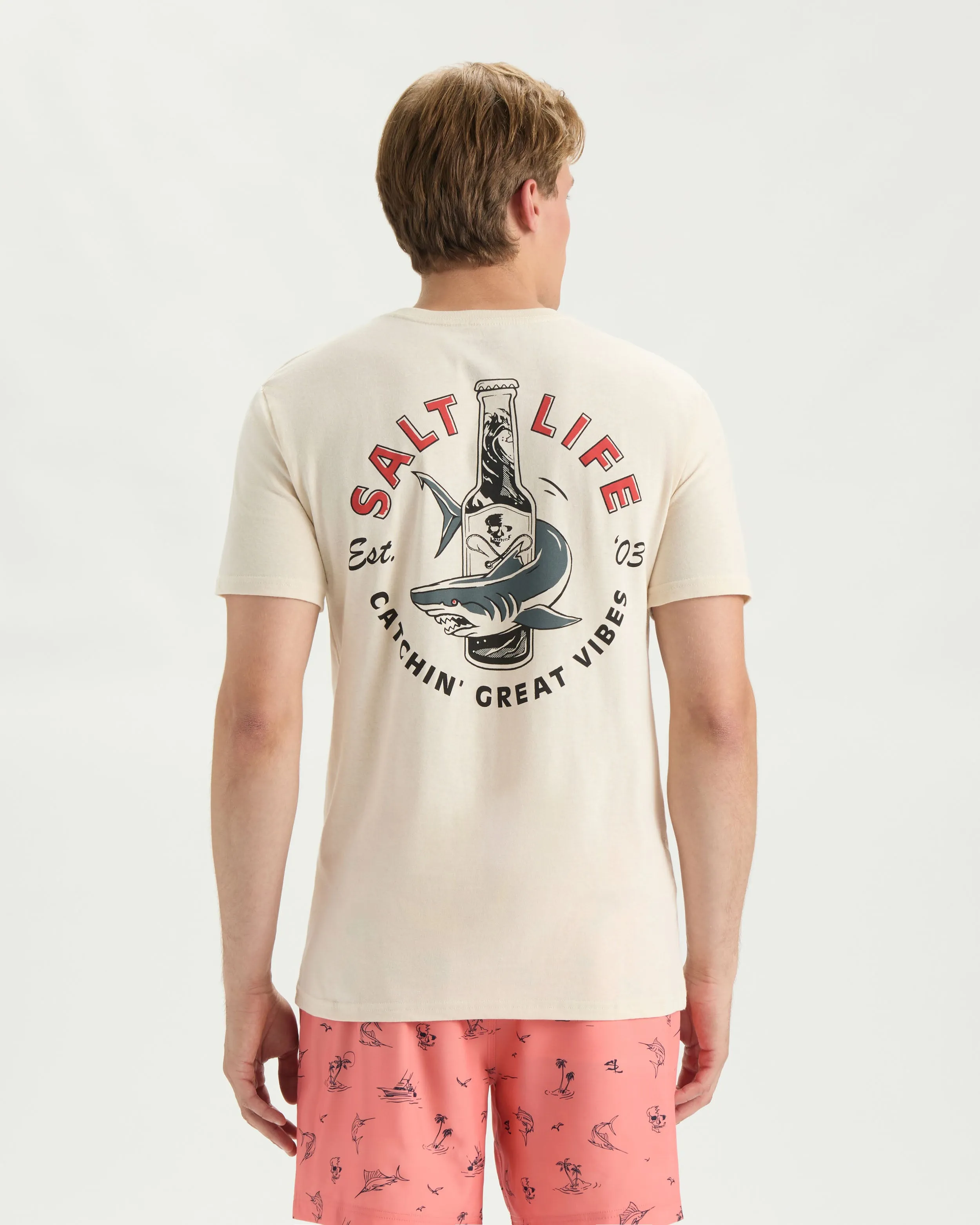 Men’s Catchin’ Vibes Short Sleeve Tee sold by Salt Life product image thumbnail 3