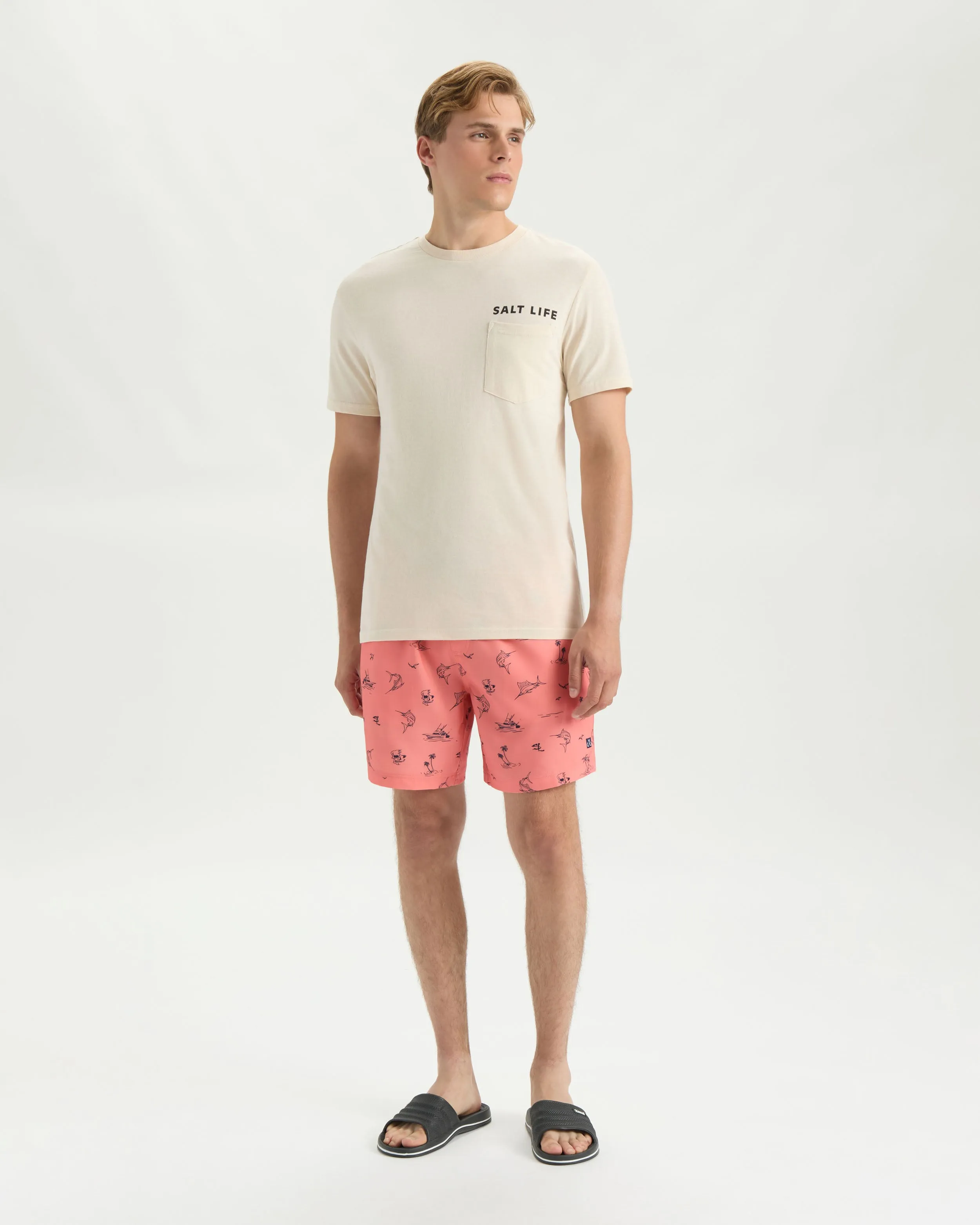 Men’s Catchin’ Vibes Short Sleeve Tee sold by Salt Life product image thumbnail 5