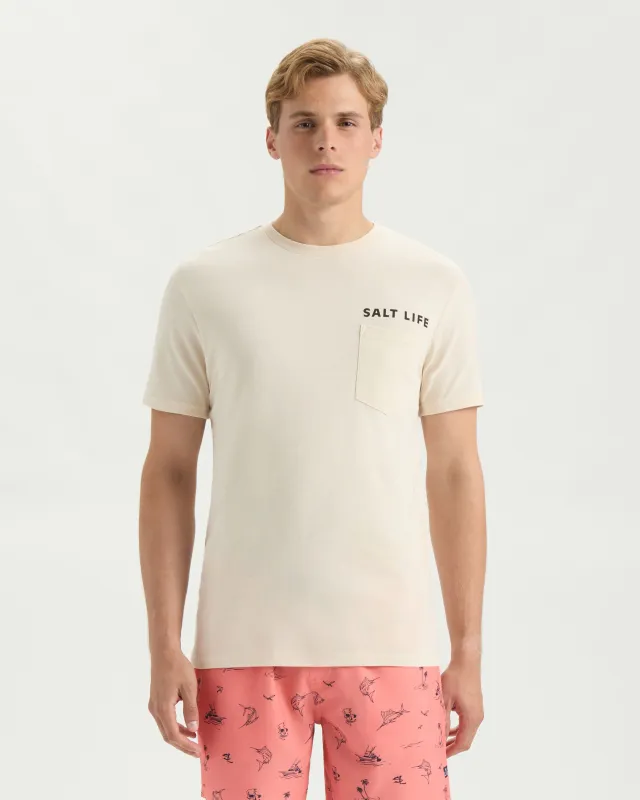 Men’s Catchin’ Vibes Short Sleeve Tee sold by Salt Life