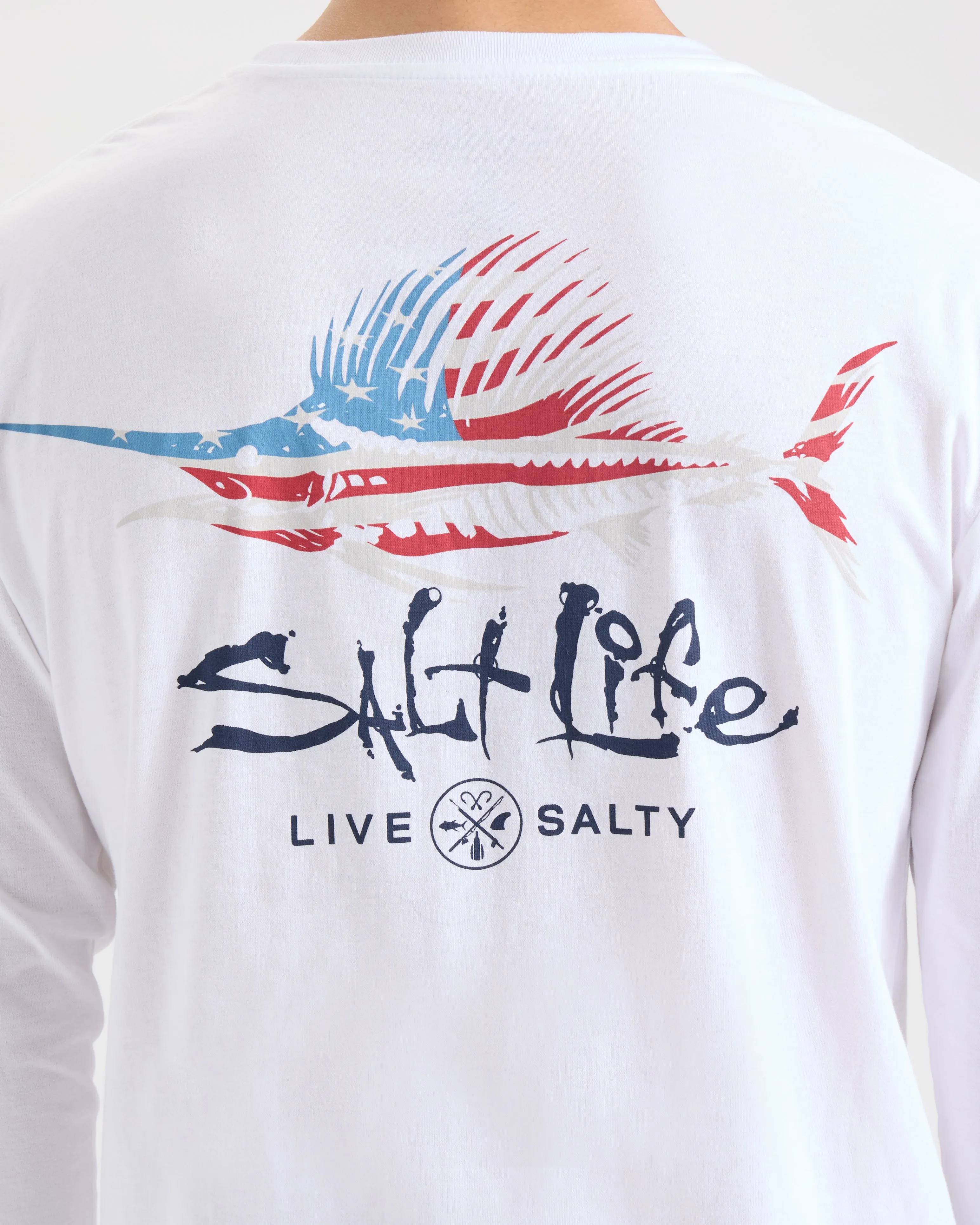 Men’s Sailfish ‘N Bones Long Sleeve Shirt sold by Salt Life product image thumbnail 5
