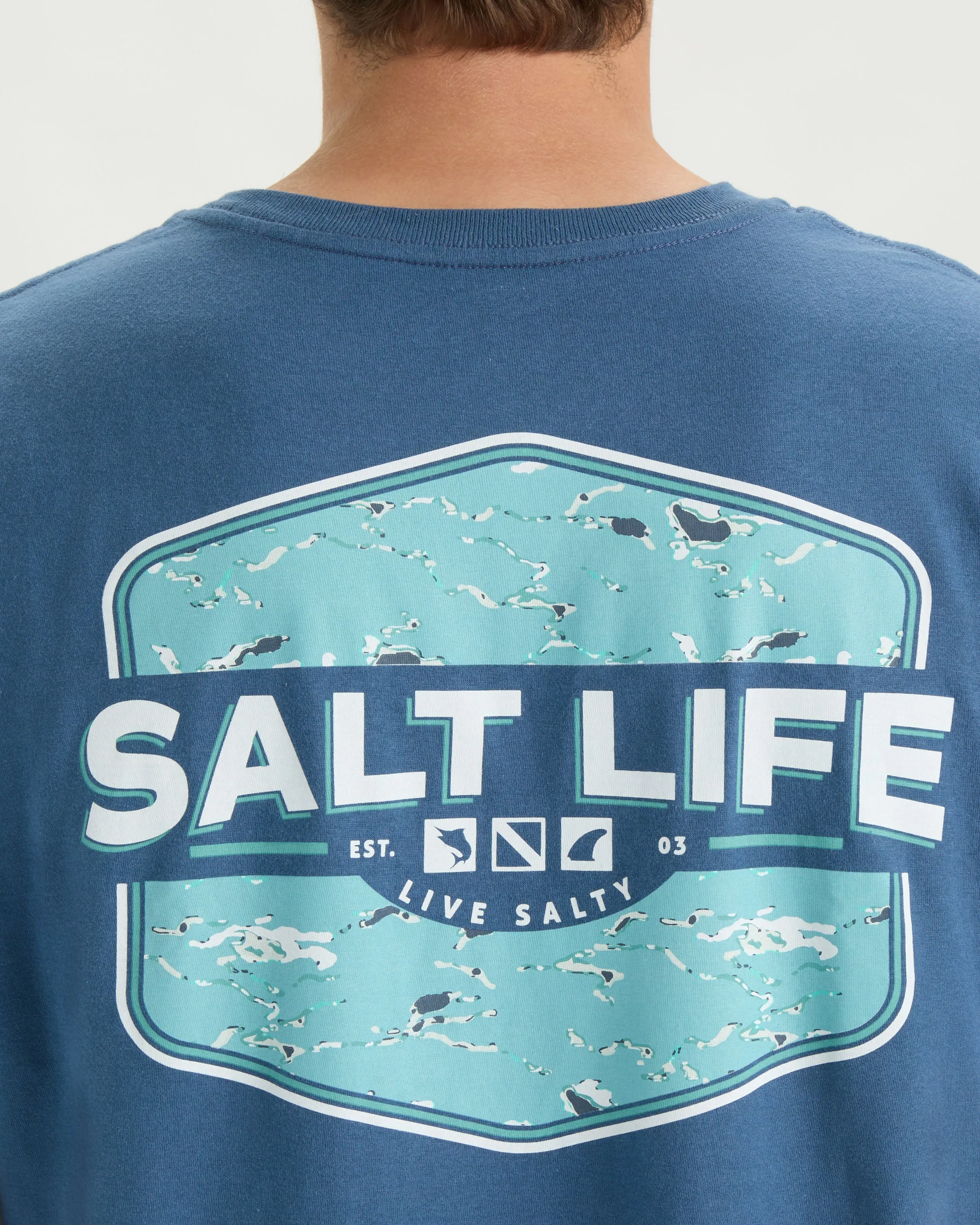 Men’s Tactical Camo Short Sleeve Tee sold by Salt Life product image thumbnail 5