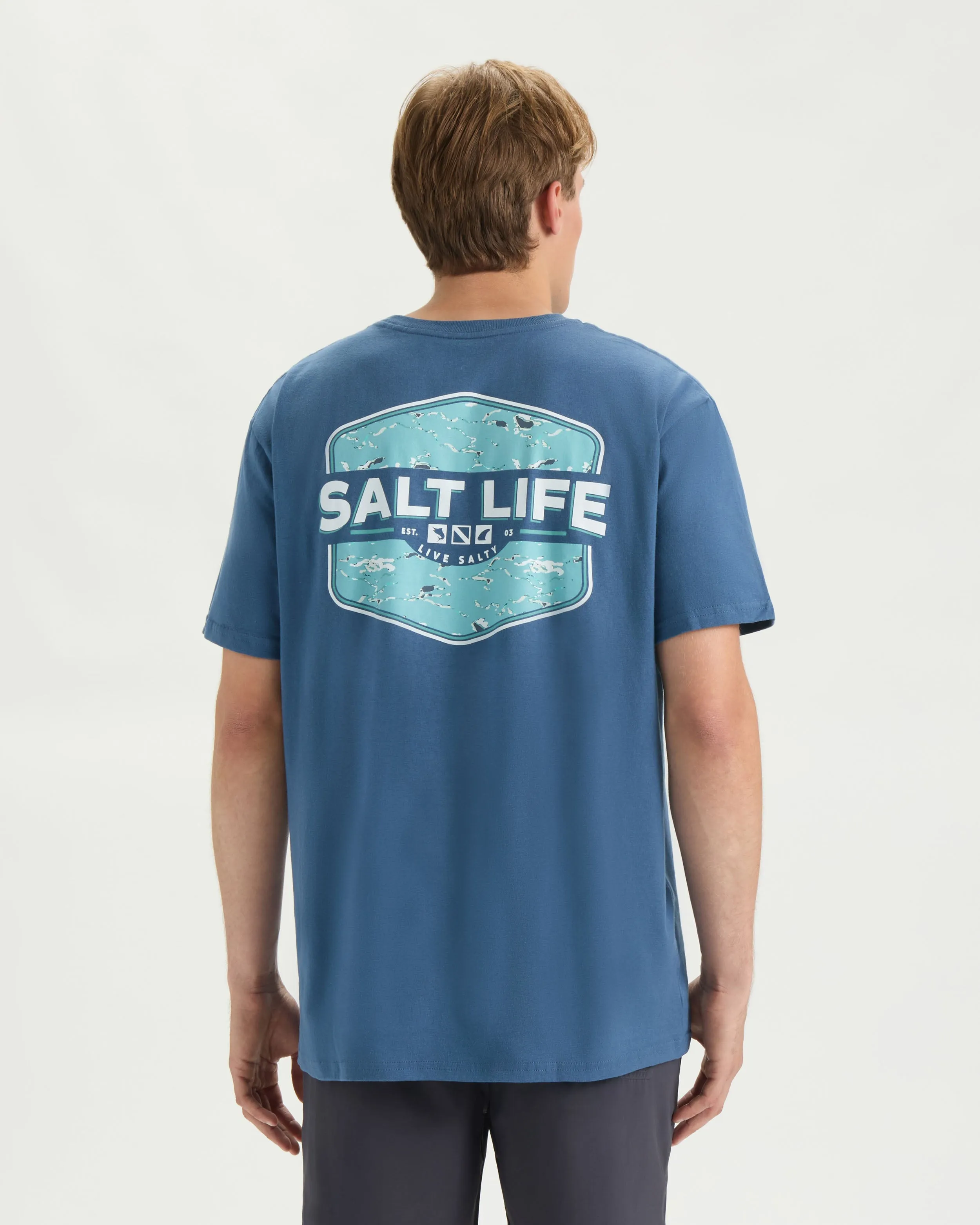 Men’s Tactical Camo Short Sleeve Tee sold by Salt Life product image thumbnail 4
