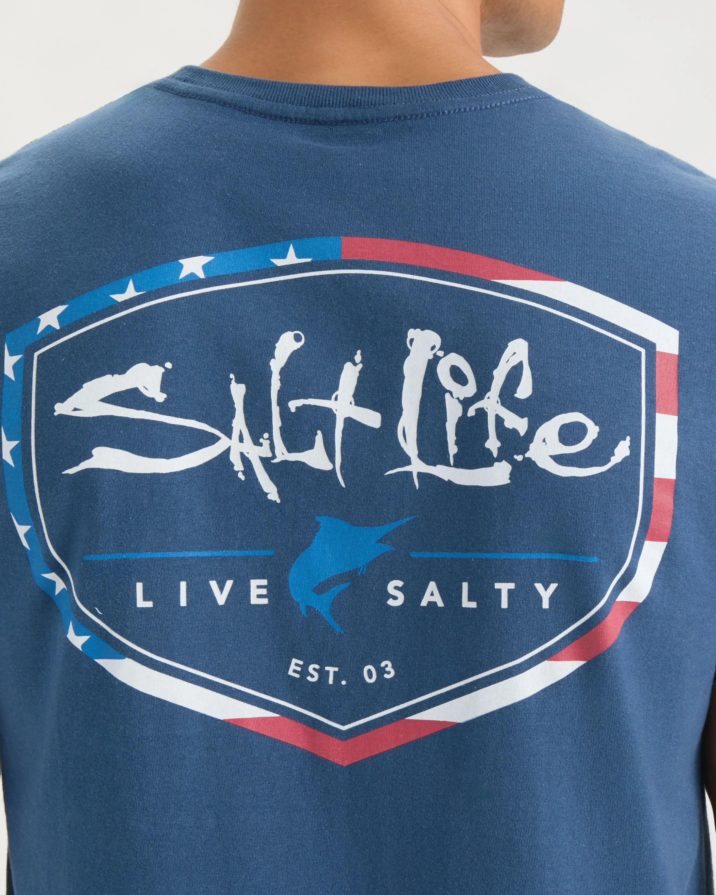 Men’s Amershield Short Sleeve Tee sold by Salt Life product image thumbnail 4