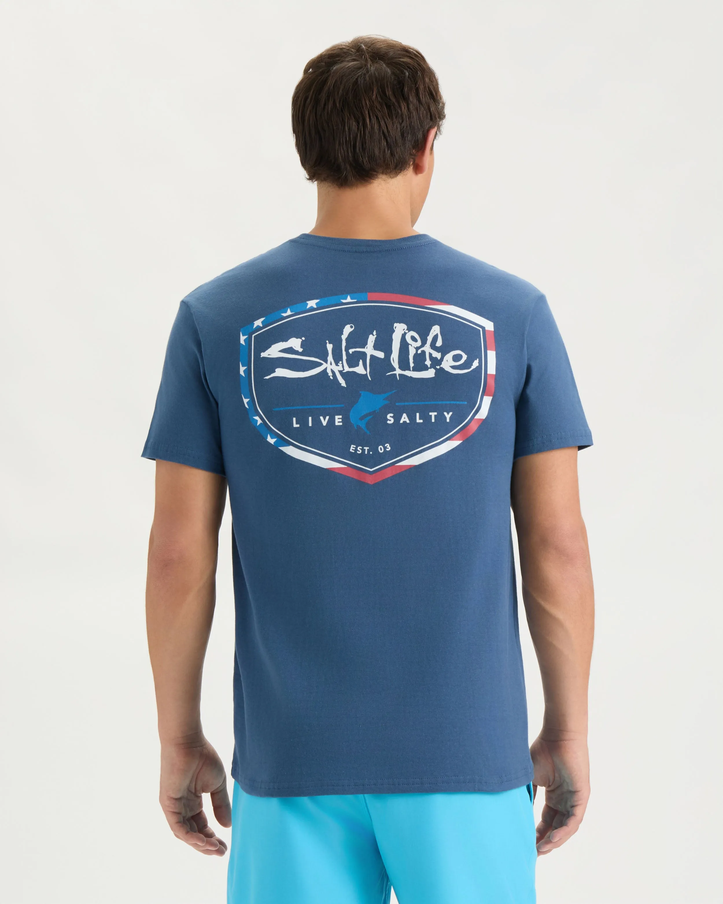 Men’s Amershield Short Sleeve Tee sold by Salt Life product image thumbnail 3