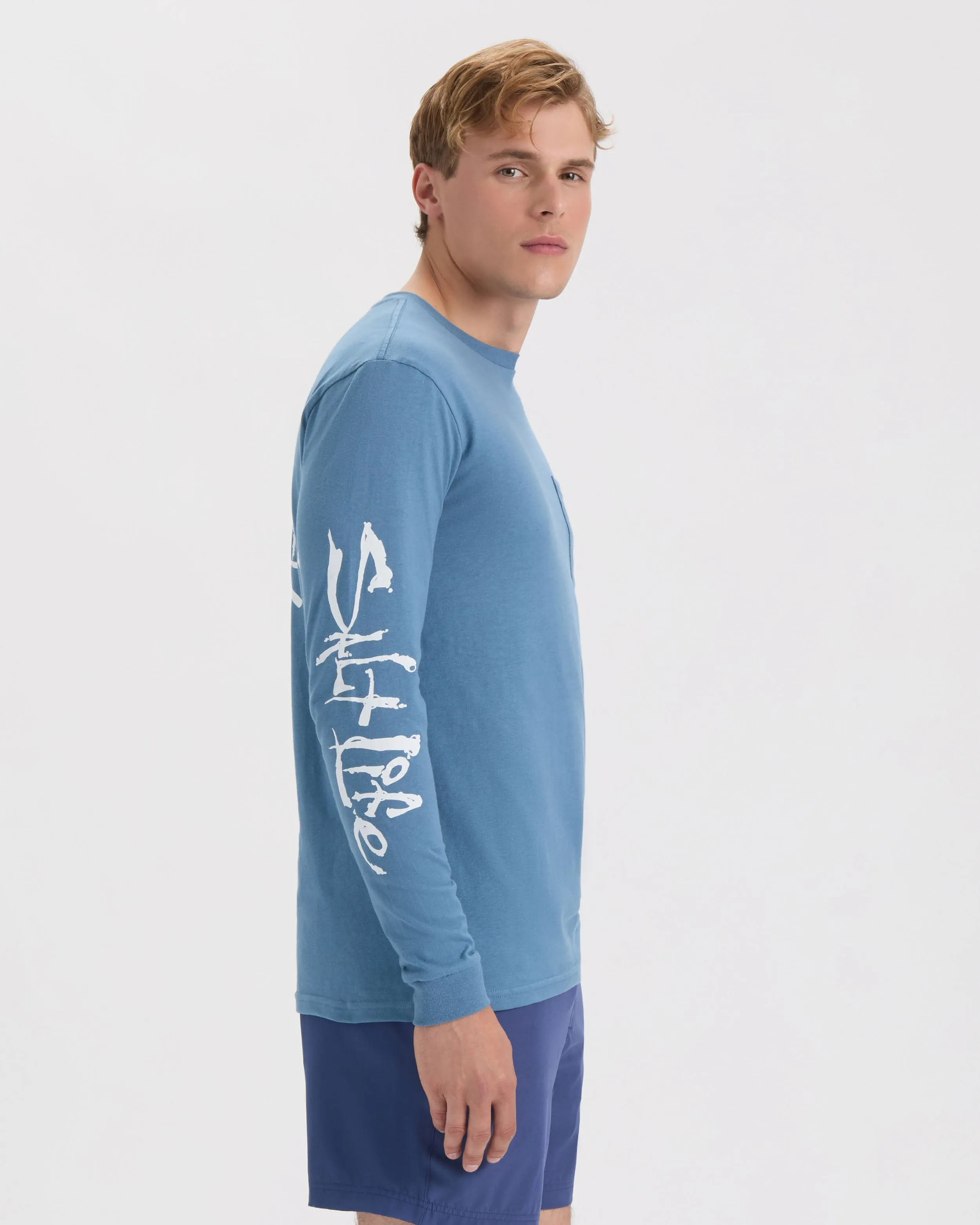 Men’s Skull and Poles Long Sleeve Shirt sold by Salt Life product image thumbnail 2