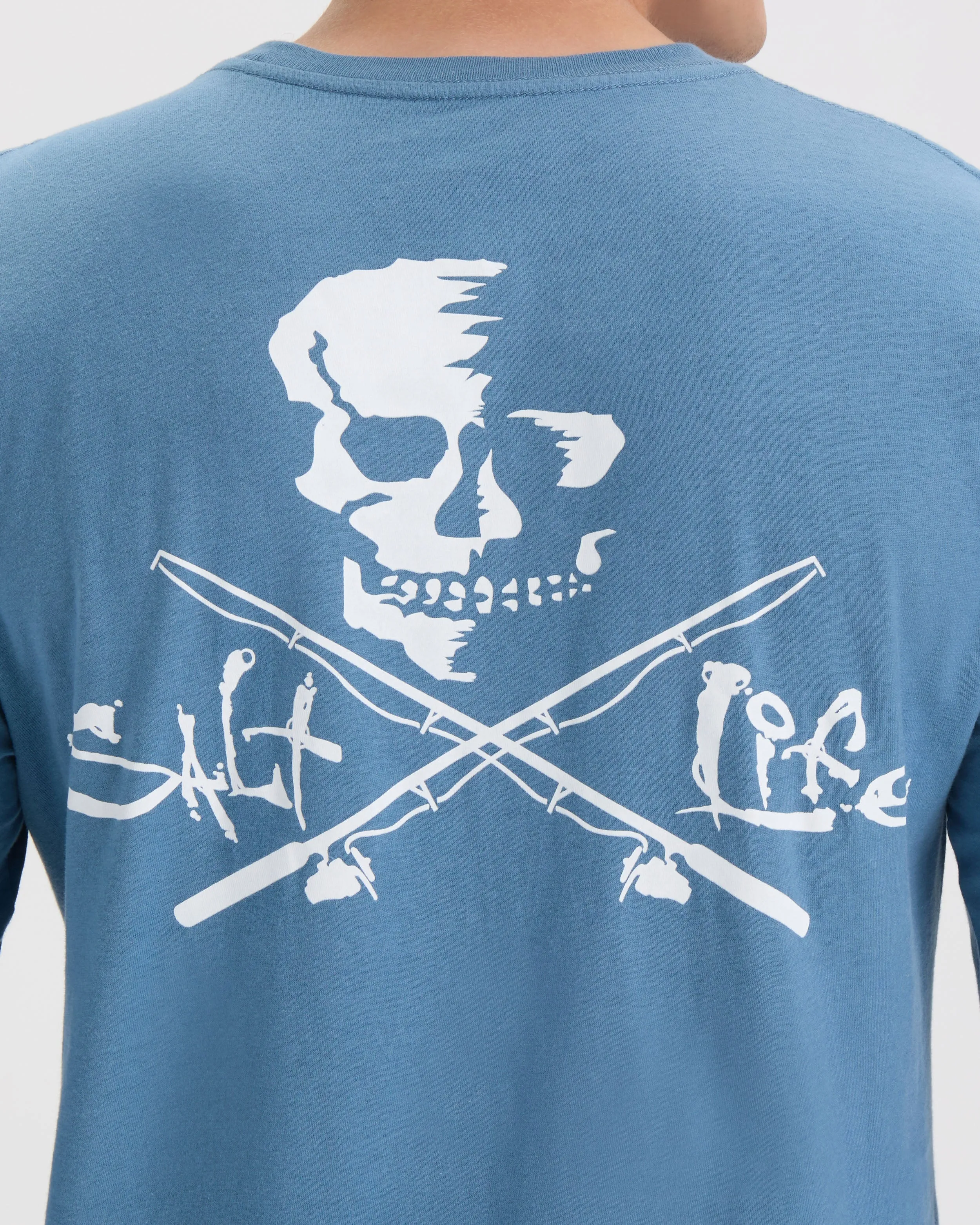 Men’s Skull and Poles Long Sleeve Shirt sold by Salt Life product image thumbnail 4