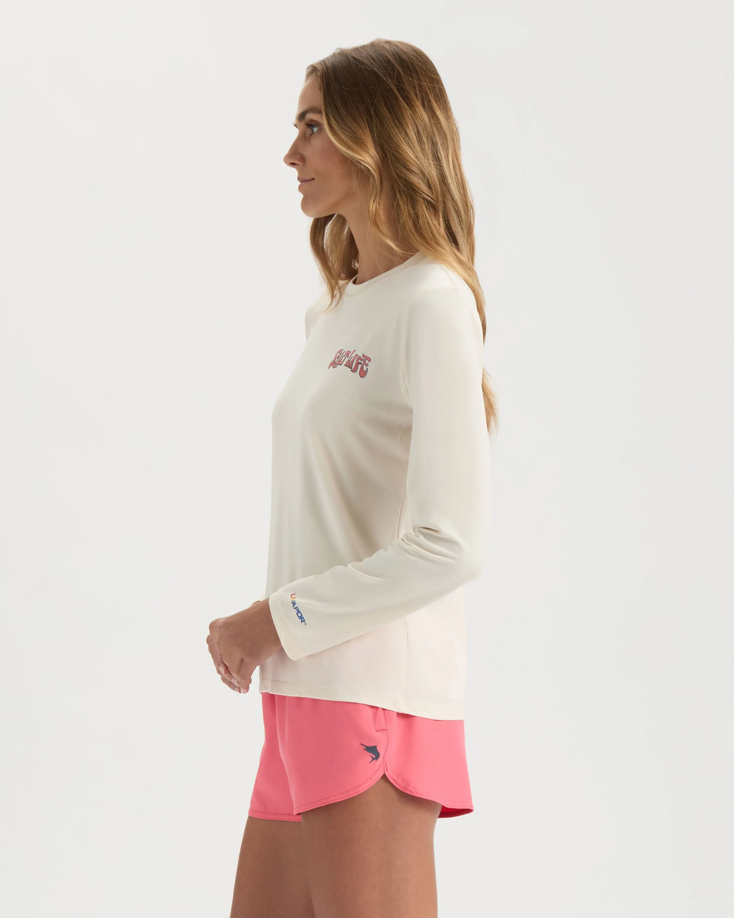 Women’s Sunrise Vibes SLX Performance Long Sleeve Shirt sold by Salt Life product image thumbnail 2