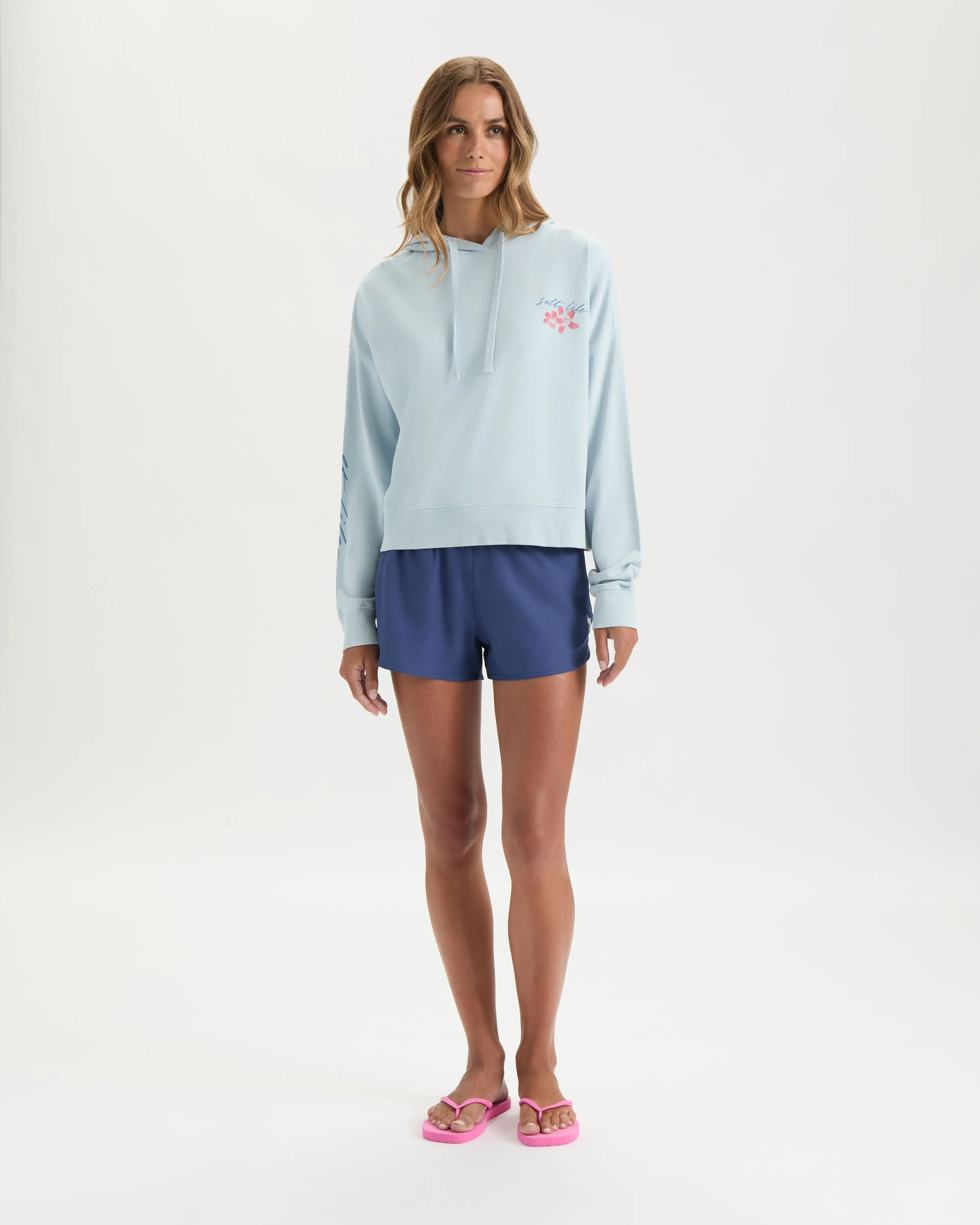 Women’s Mahi Bloom Cropped Hoodie sold by Salt Life product image thumbnail 5
