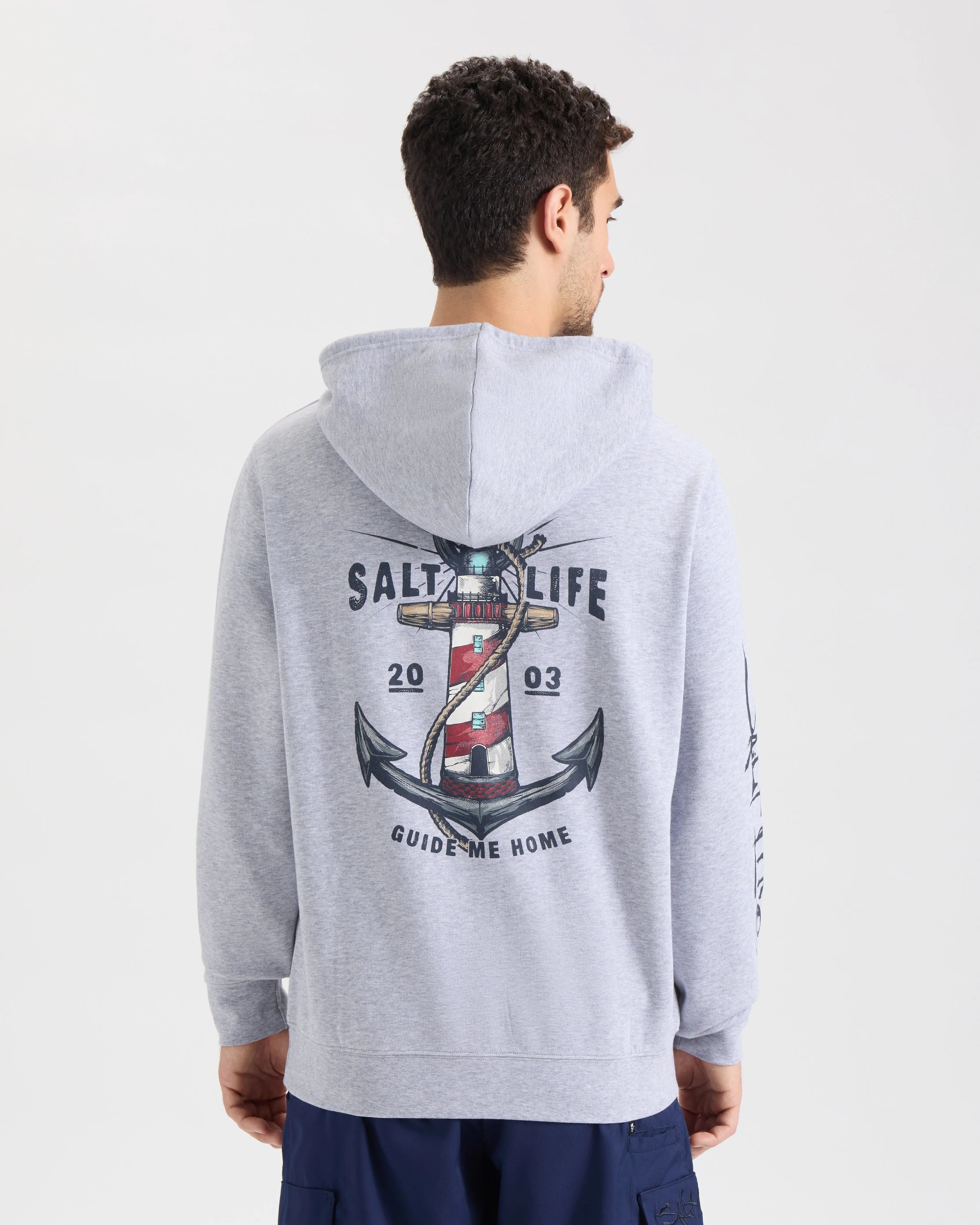 Men’s Guide Me Home Hoodie sold by Salt Life product image thumbnail 4