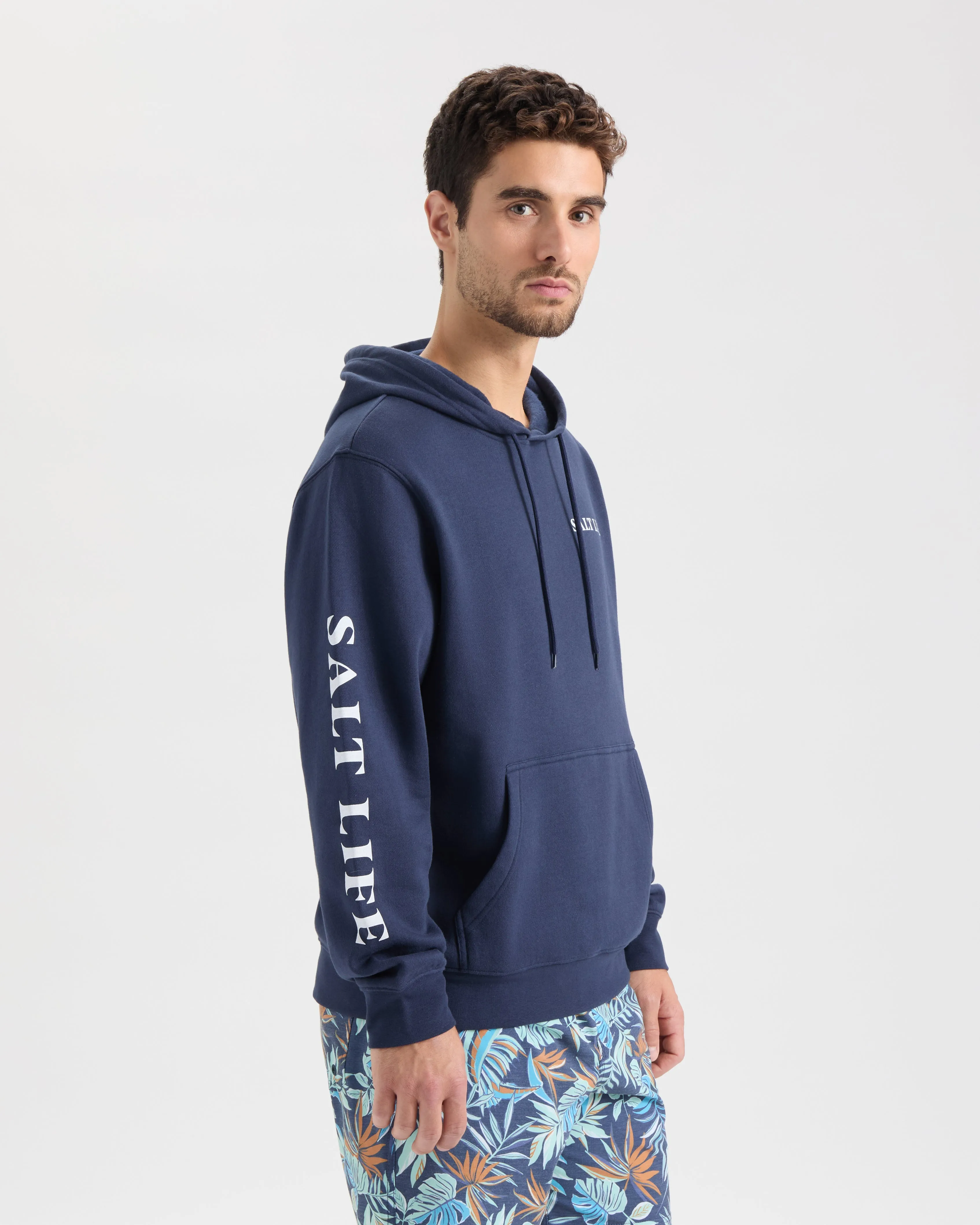 Men’s United We Fish Hoodie sold by Salt Life product image thumbnail 3