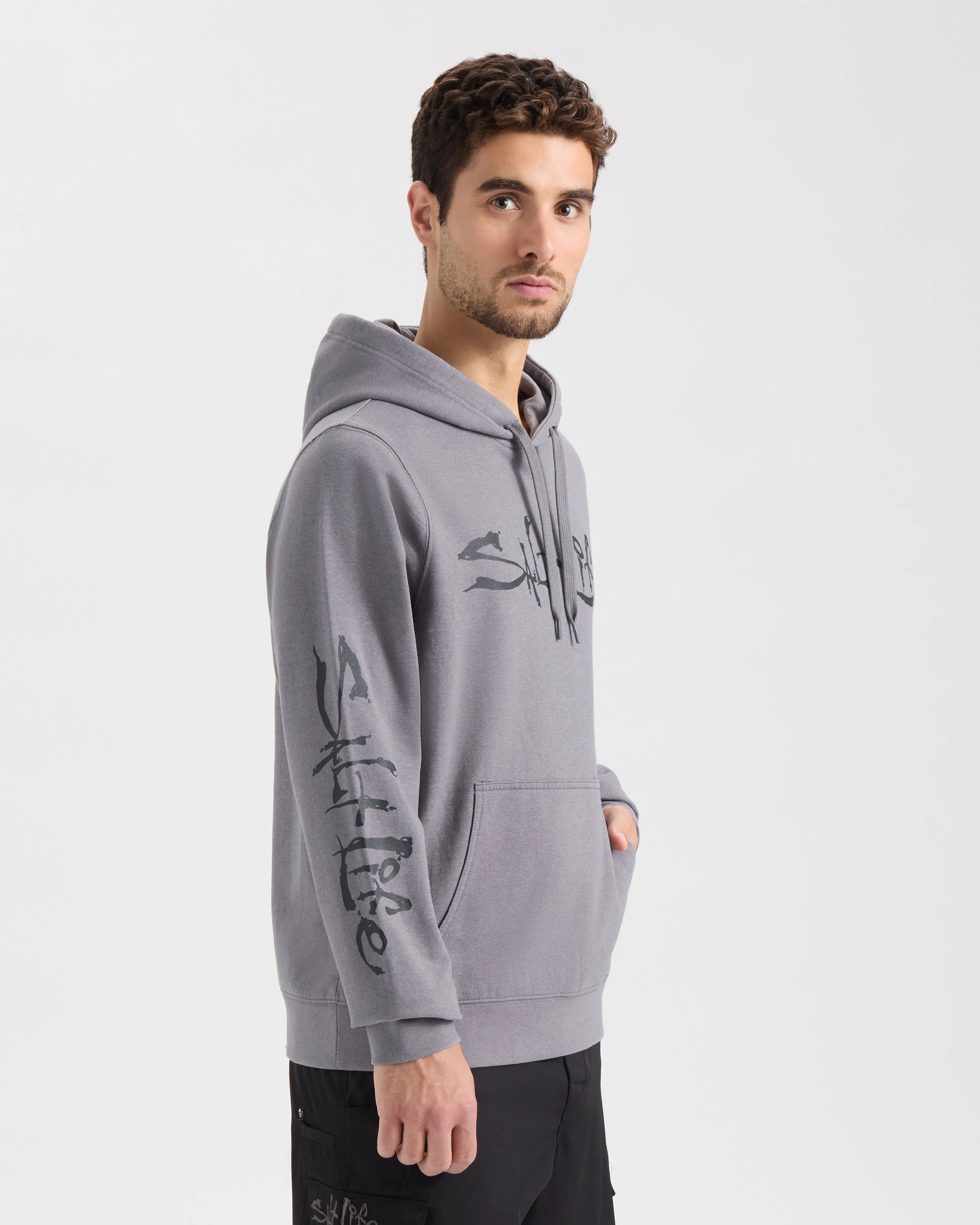 Men’s Voyage Tried and True Fleece Hoodie sold by Salt Life product image thumbnail 3