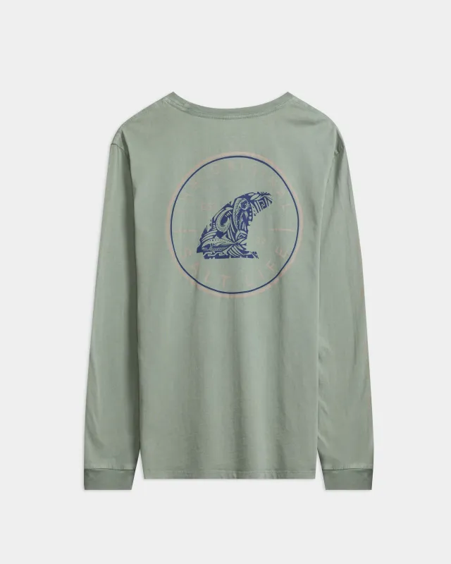 Men’s The Original Fin Long Sleeve Shirt sold by Salt Life