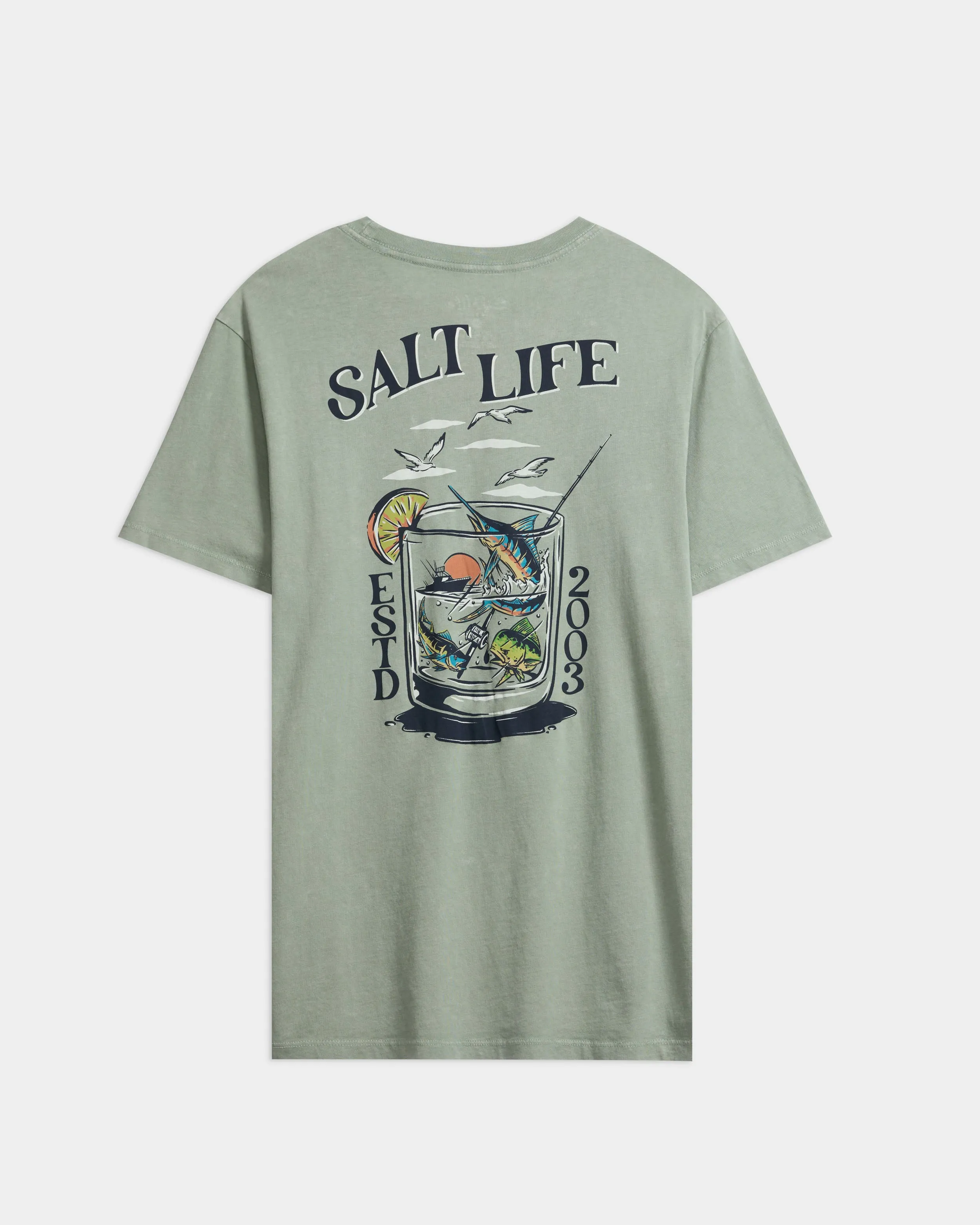 Men’s Deep Sea Libations Short Sleeve Tee sold by Salt Life