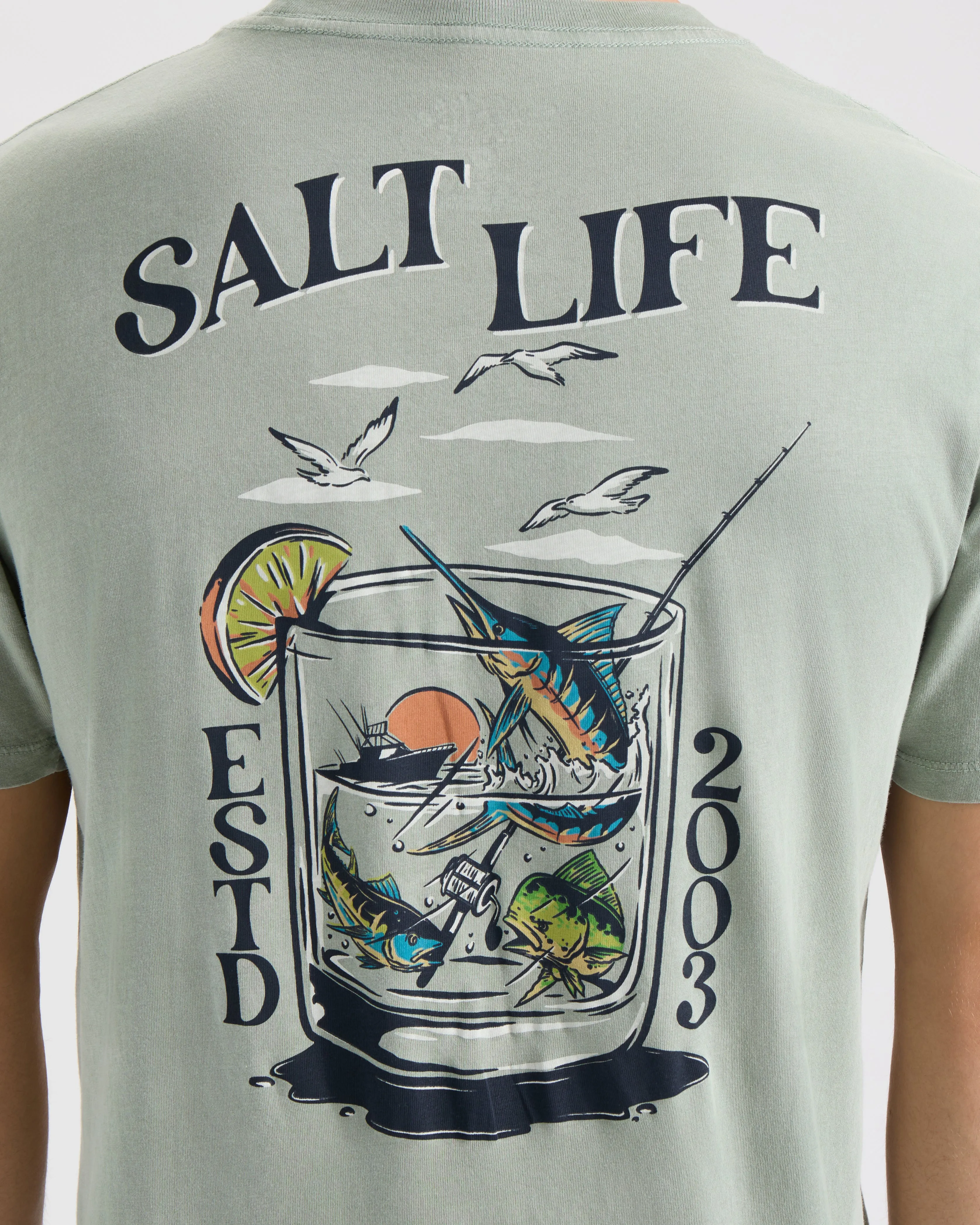 Men’s Deep Sea Libations Short Sleeve Tee sold by Salt Life product image thumbnail 5