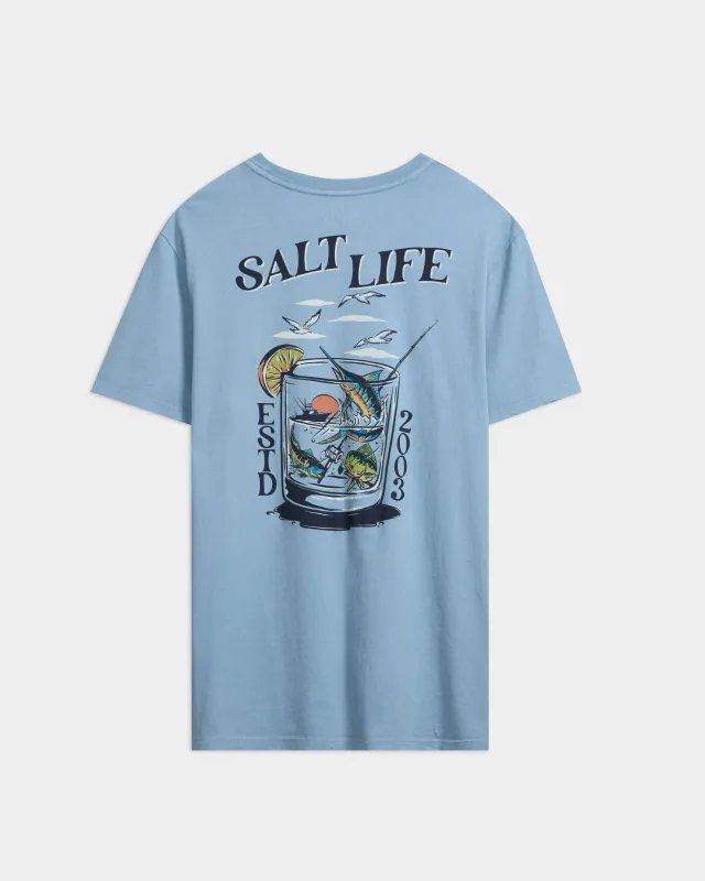 Men’s Deep Sea Libations Short Sleeve Tee sold by Salt Life