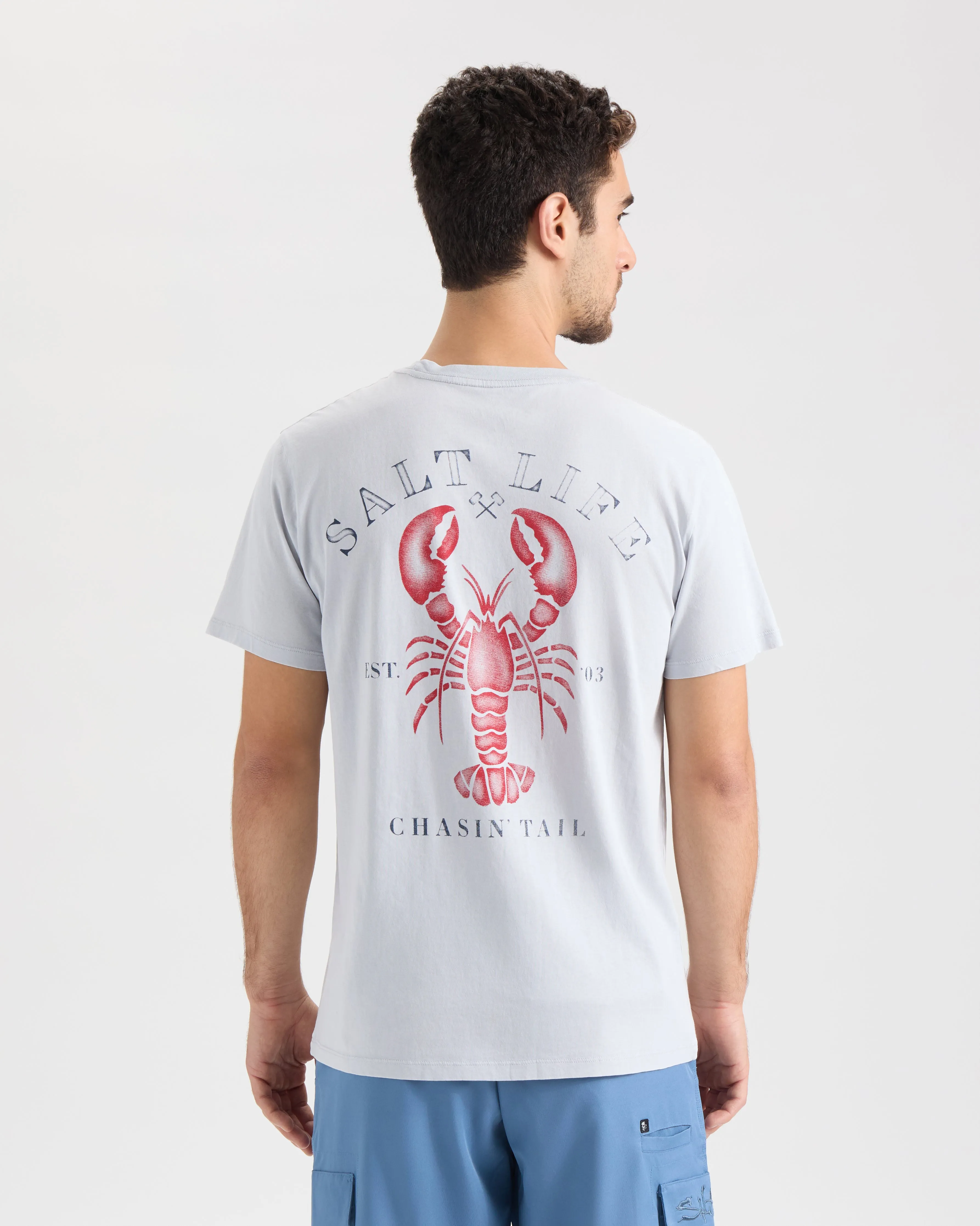 Men’s Lobster Chasin' Short Sleeve Tee sold by Salt Life product image thumbnail 4