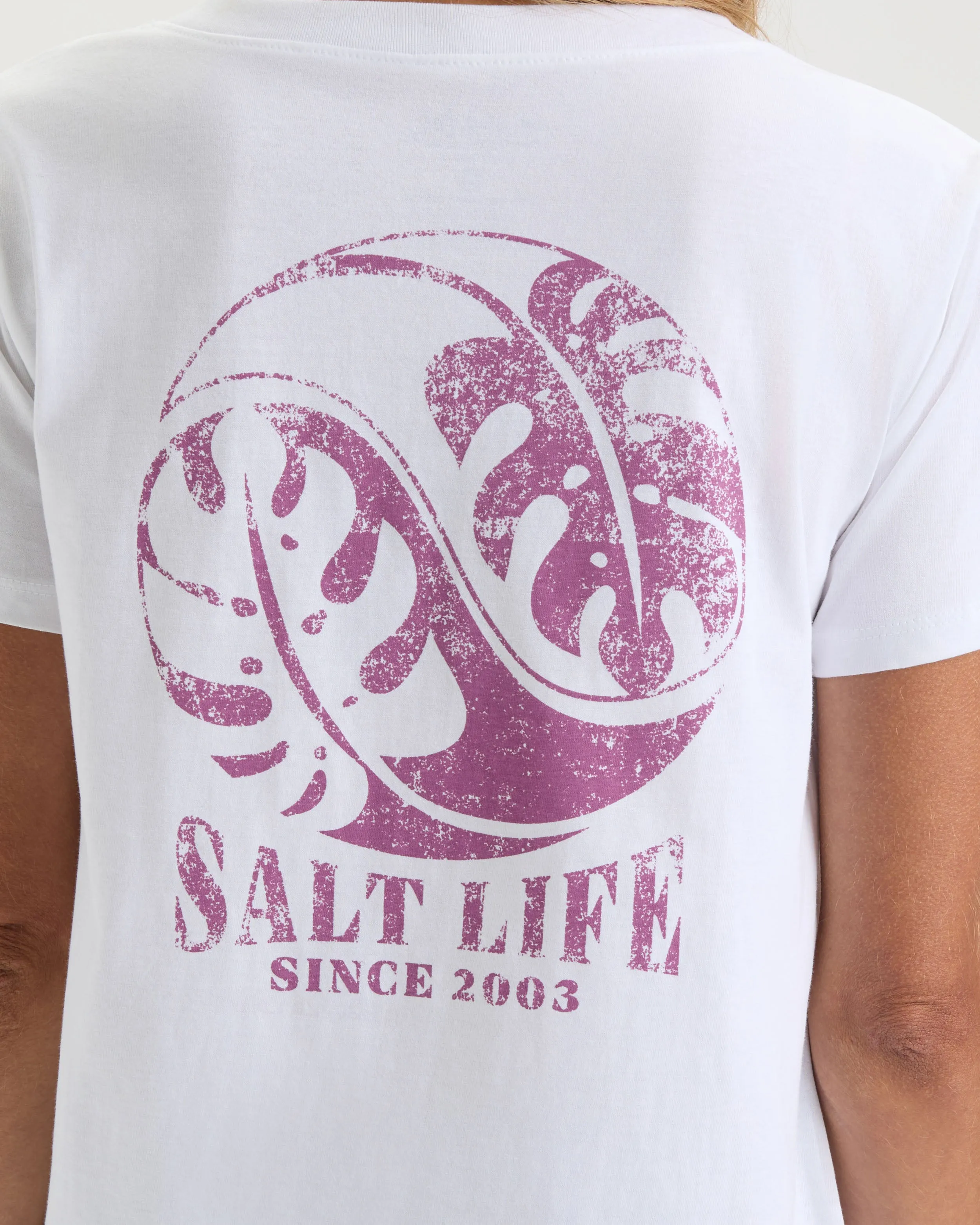 Women’s Monstera Harmony Short Sleeve Tee sold by Salt Life product image thumbnail 5