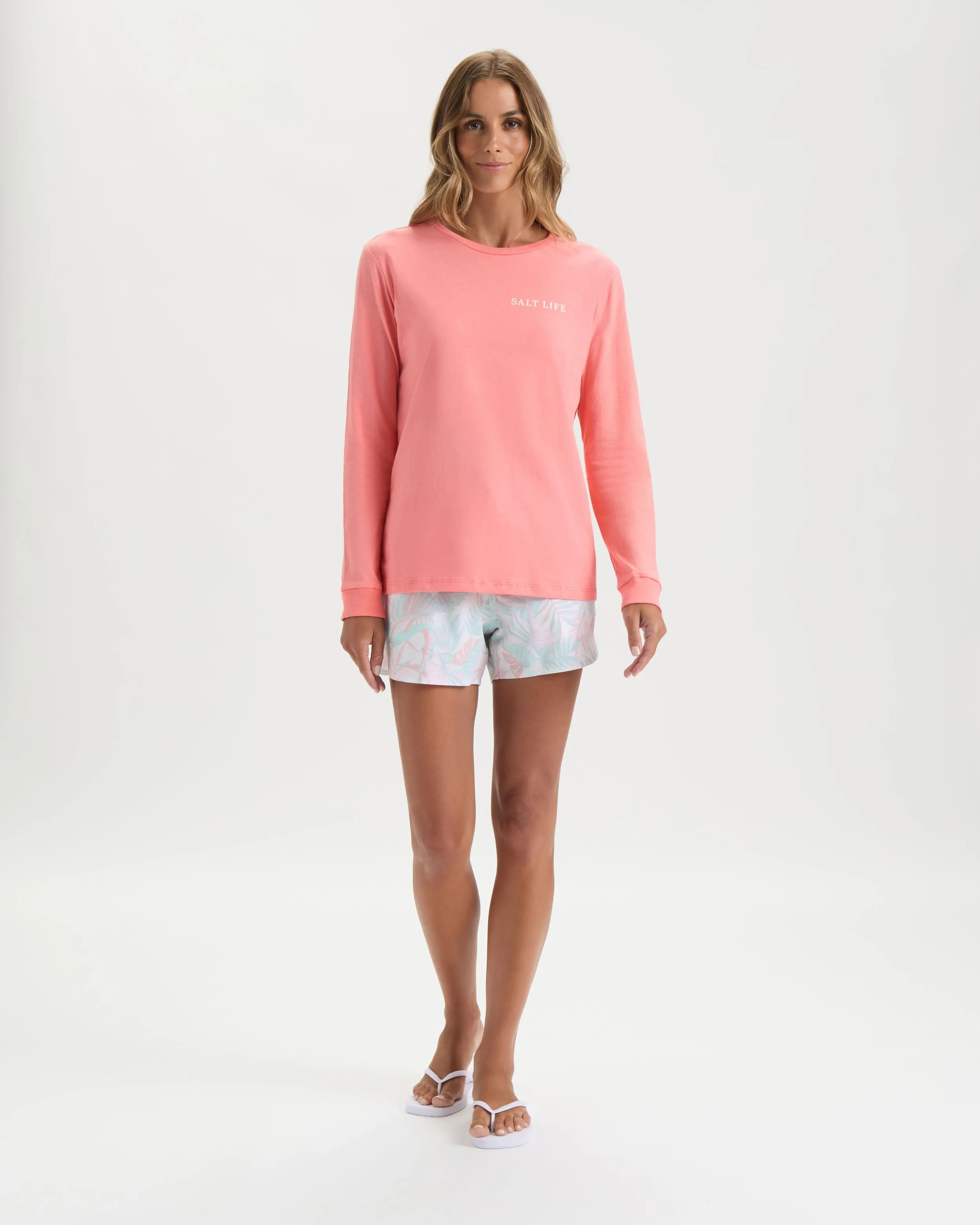 Women’s Lush Livin’ Long Sleeve Shirt sold by Salt Life product image thumbnail 5