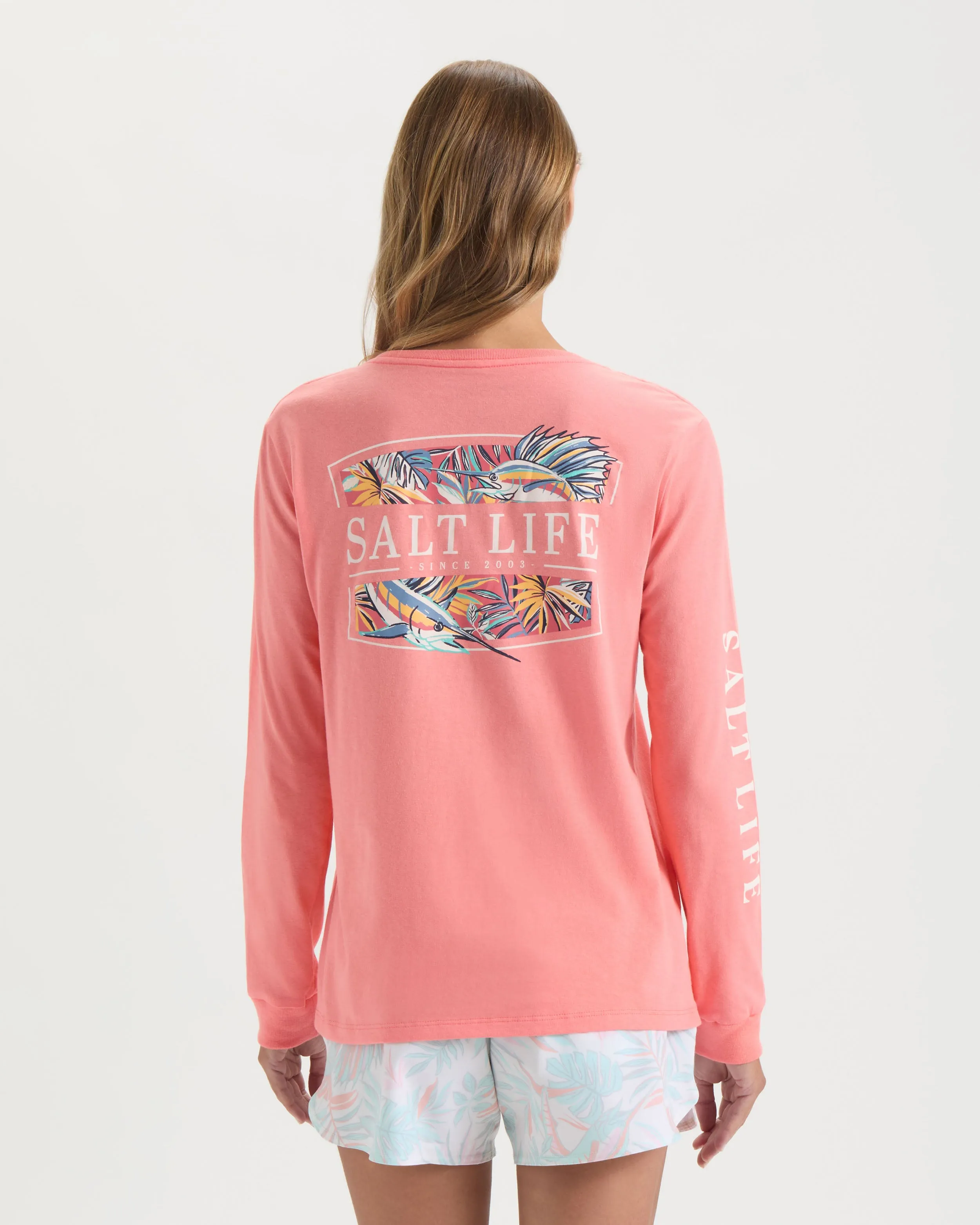 Women’s Lush Livin’ Long Sleeve Shirt sold by Salt Life product image thumbnail 3