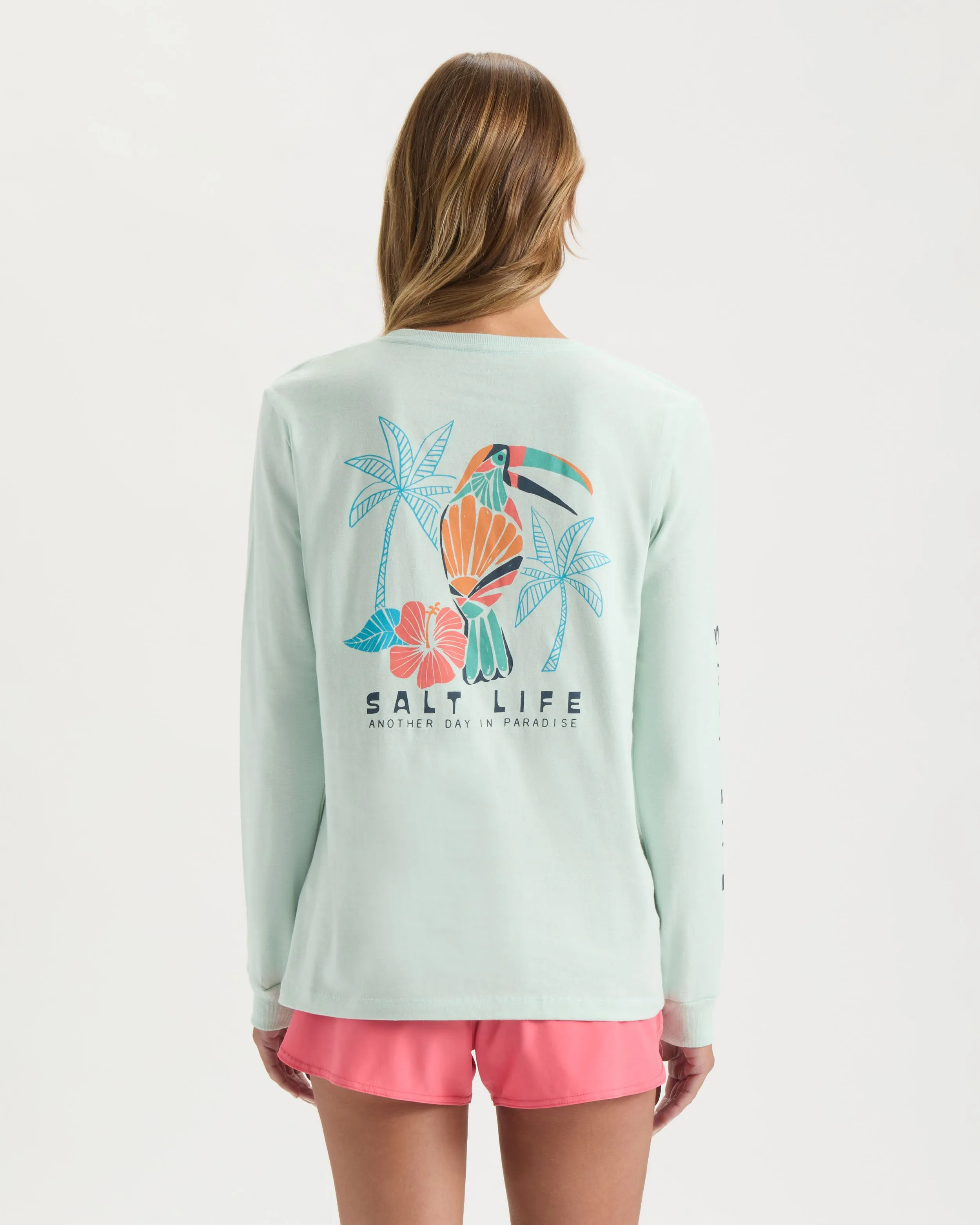 Women’s Toucan Palms Long Sleeve Shirt sold by Salt Life product image thumbnail 3