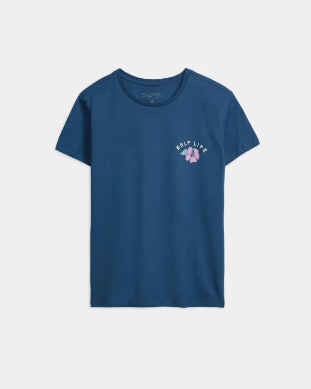 Women’s Toucan Palms Short Sleeve Tee sold by Salt Life