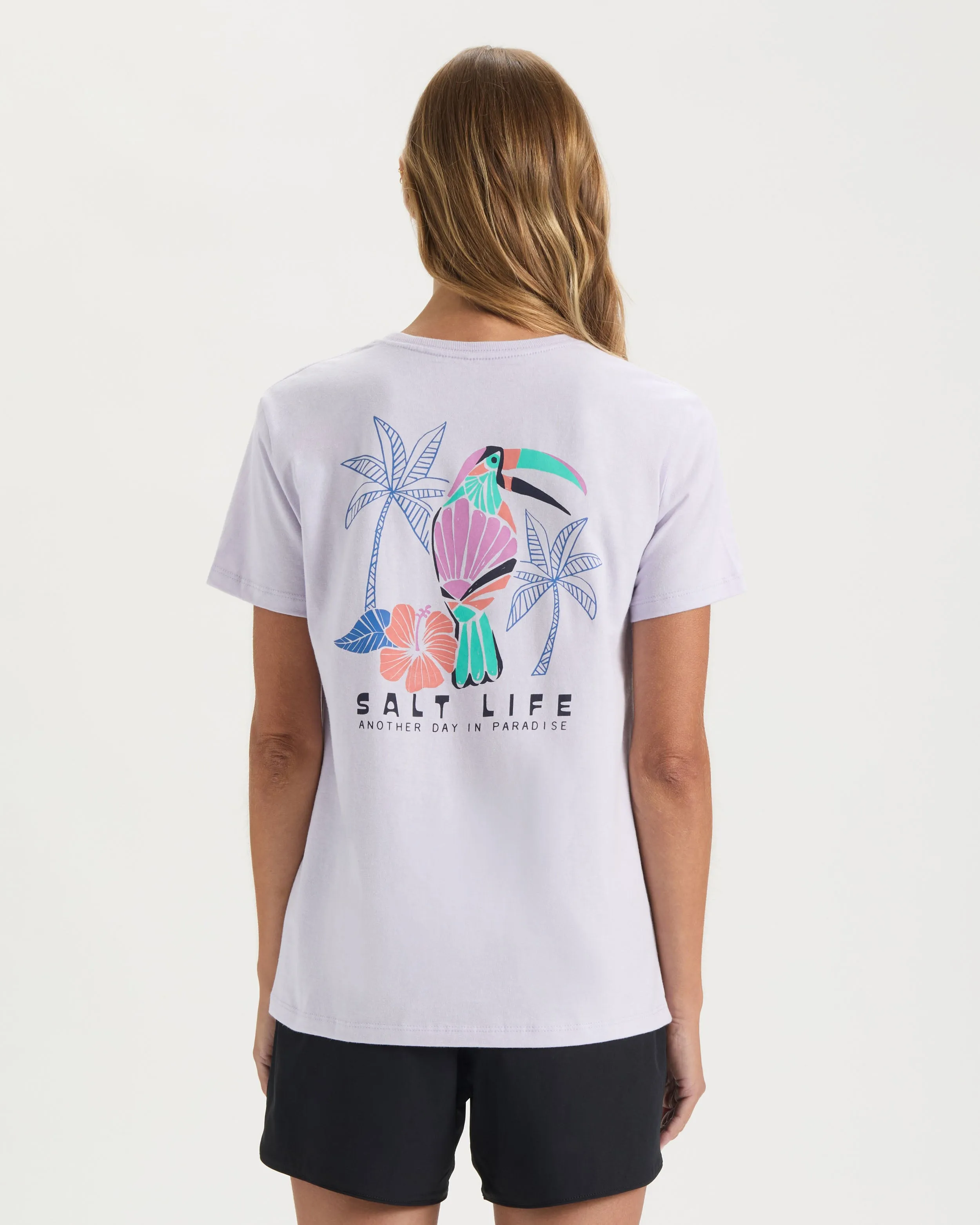 Women’s Toucan Palms Short Sleeve Tee sold by Salt Life product image thumbnail 4