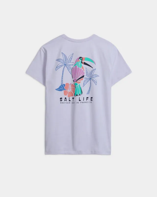 Women’s Toucan Palms Short Sleeve Tee sold by Salt Life