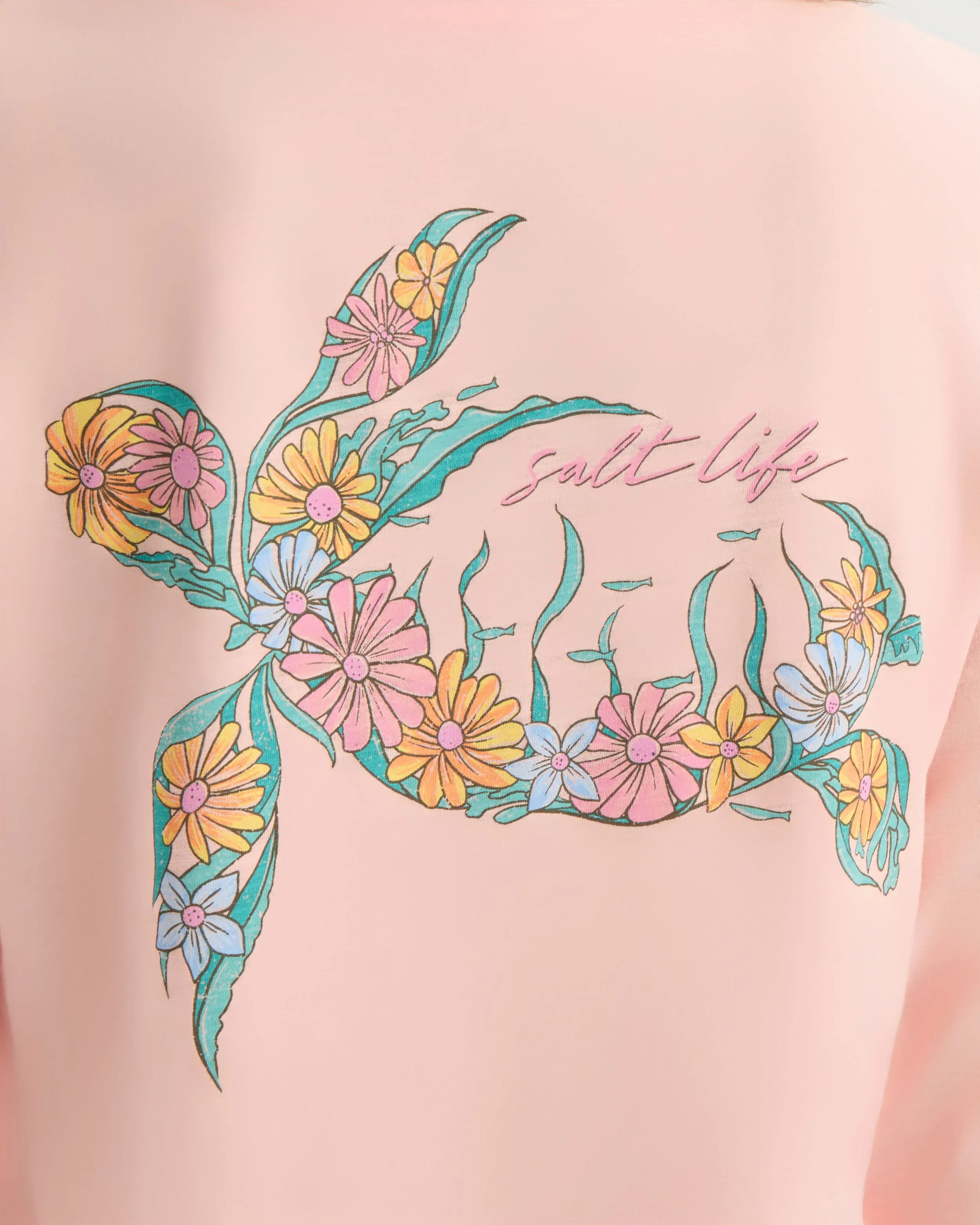 Women’s Honu Long Sleeve Boyfriend Shirt sold by Salt Life product image thumbnail 4