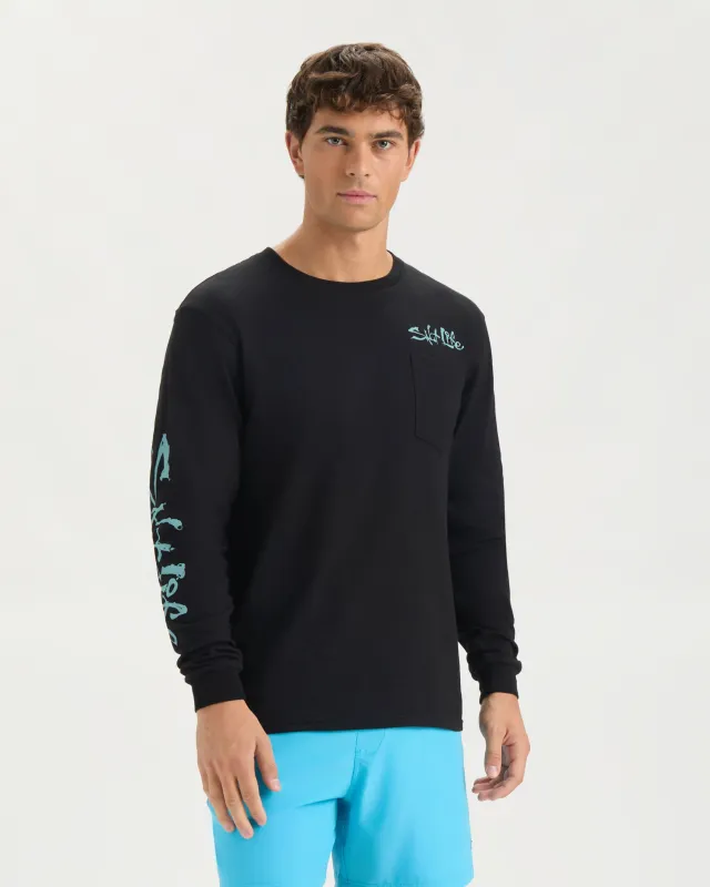 Men's Private Island Long Sleeve Shirt sold by Salt Life