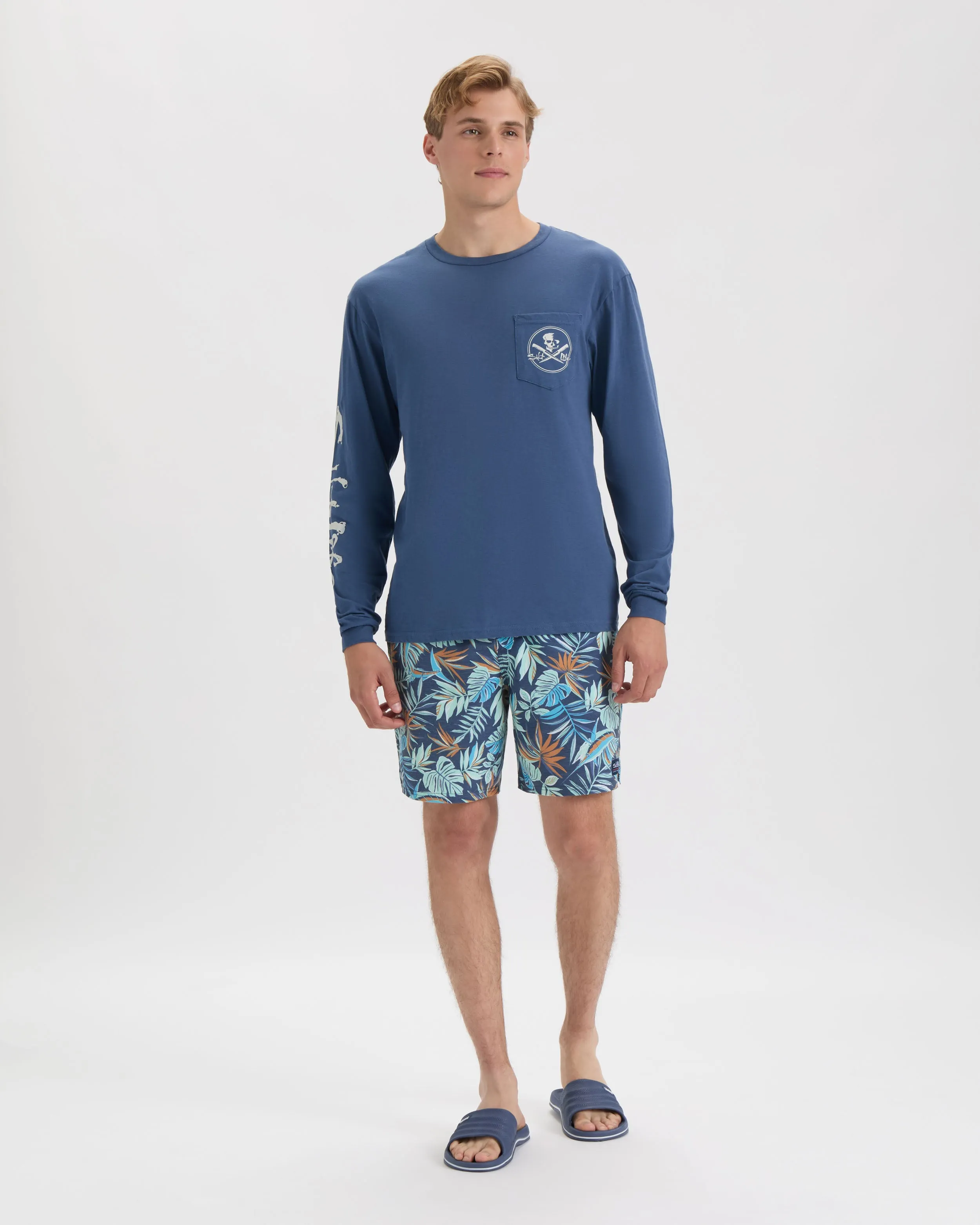 Men’s Skull and Fillet Long Sleeve Shirt sold by Salt Life product image thumbnail 5