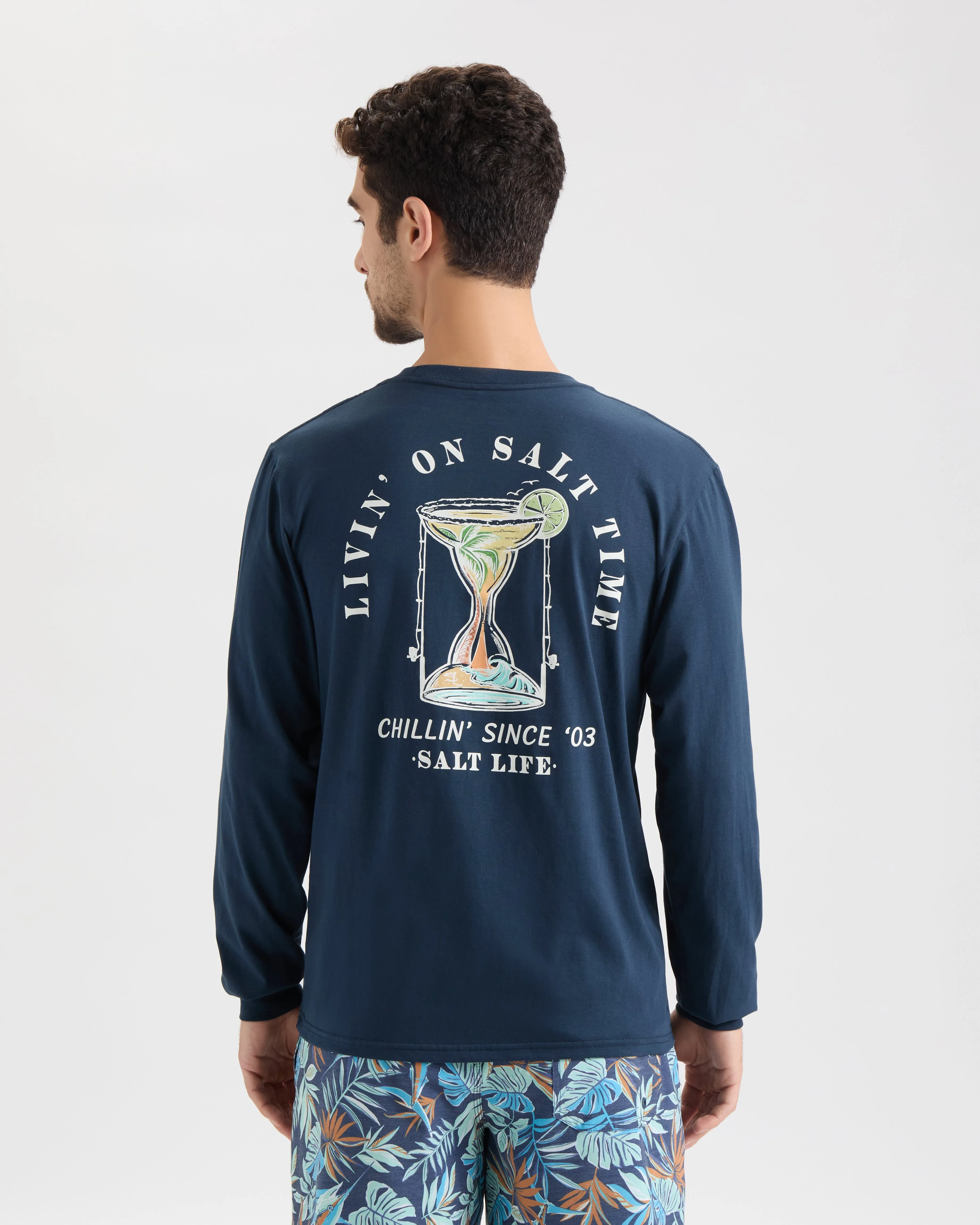 Men's Hourglass Long Sleeve Shirt sold by Salt Life product image thumbnail 4