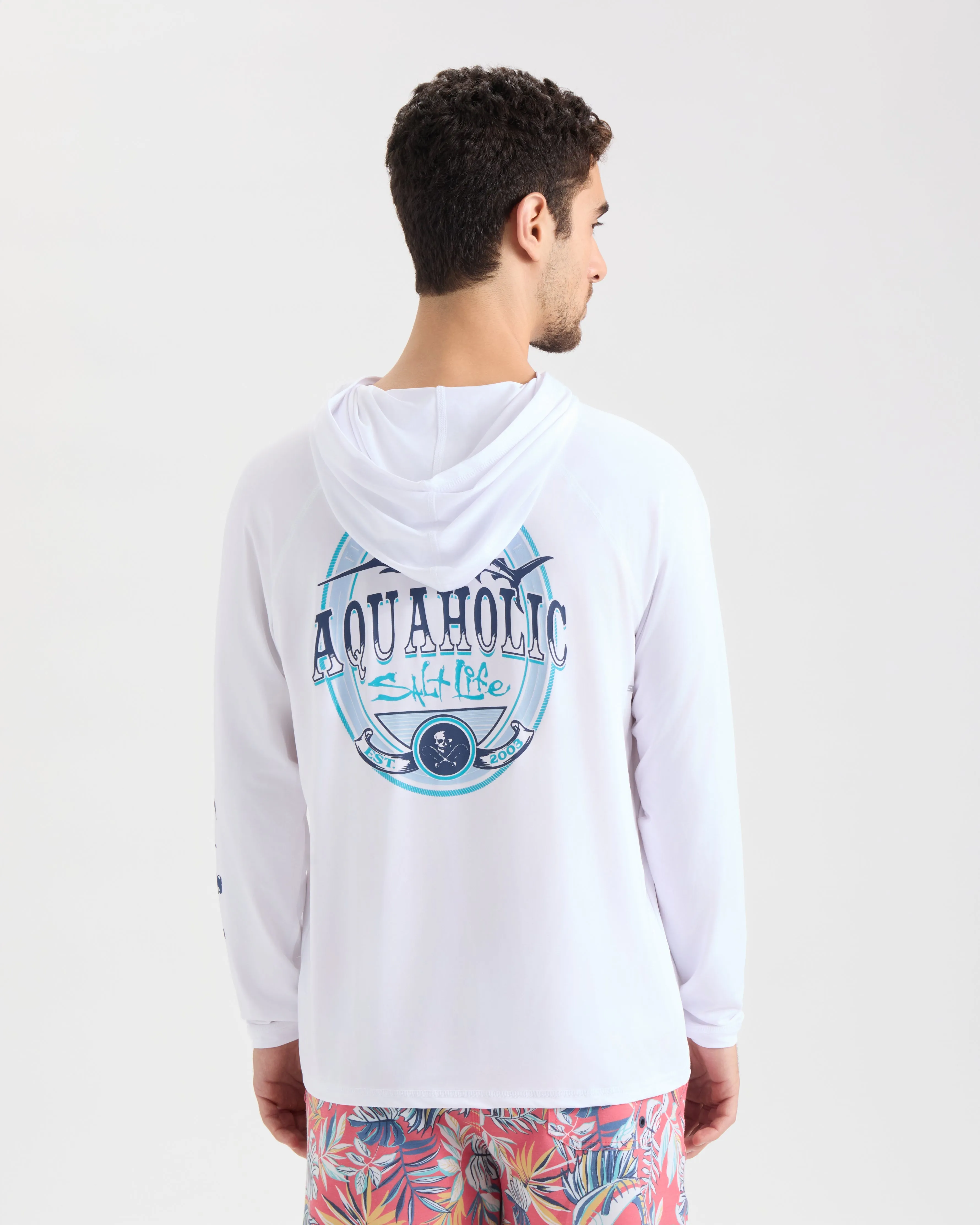 Men's Ocean Hooked SLX Performance Hoodie sold by Salt Life product image thumbnail 3