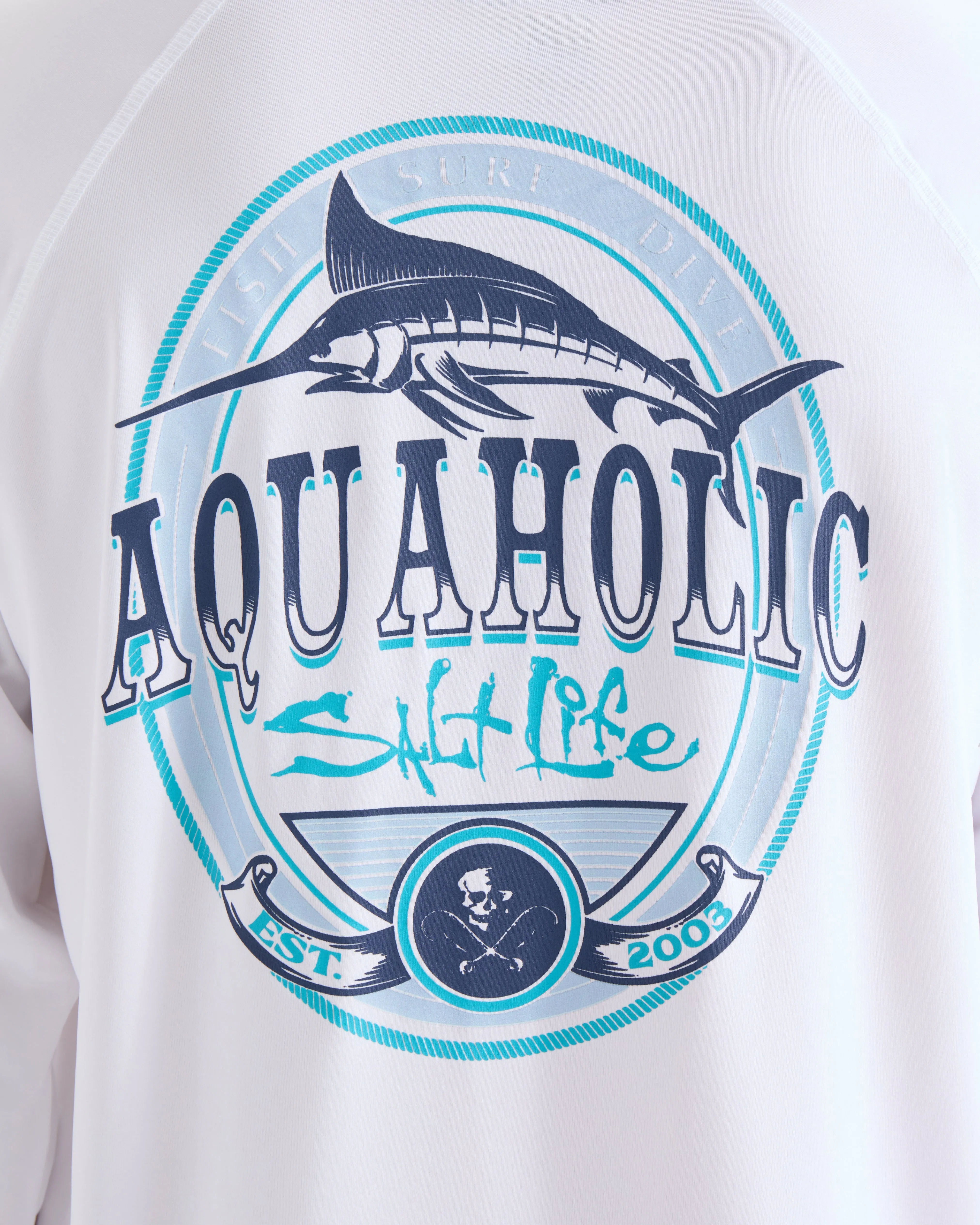 Men's Ocean Hooked SLX Performance Hoodie sold by Salt Life product image thumbnail 4