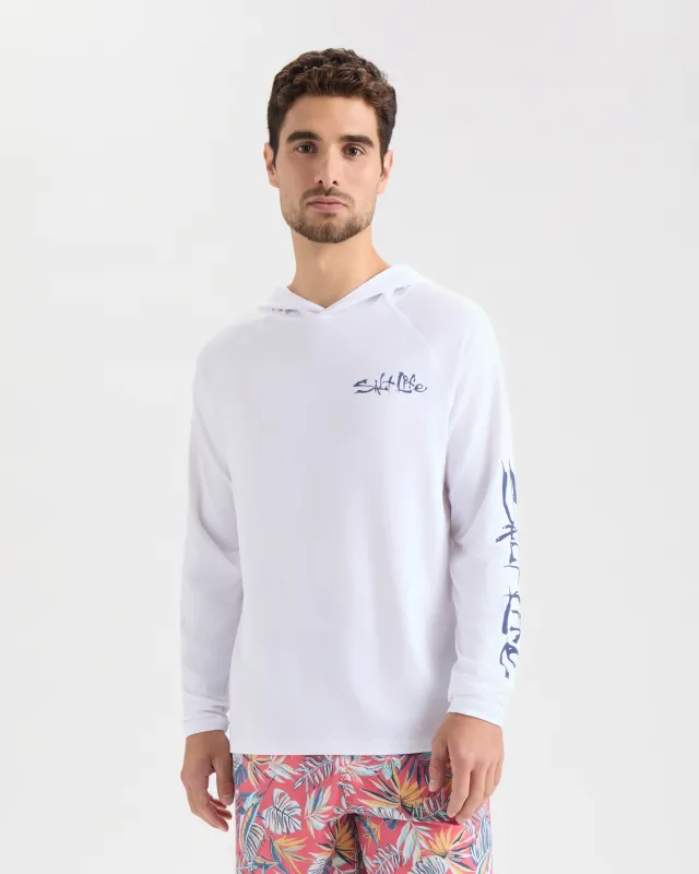 Men's Ocean Hooked SLX Performance Hoodie sold by Salt Life