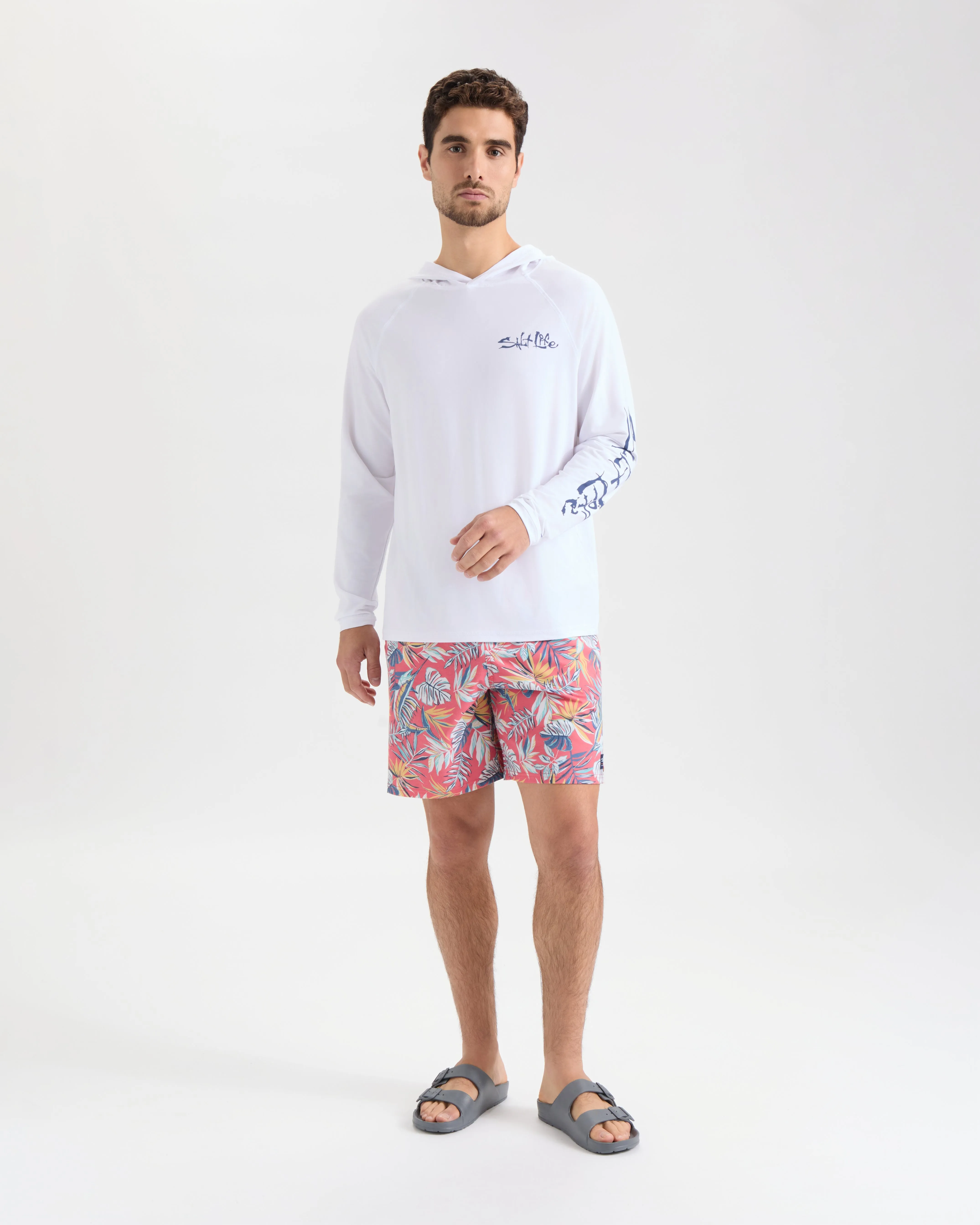 Men's Ocean Hooked SLX Performance Hoodie sold by Salt Life product image thumbnail 5