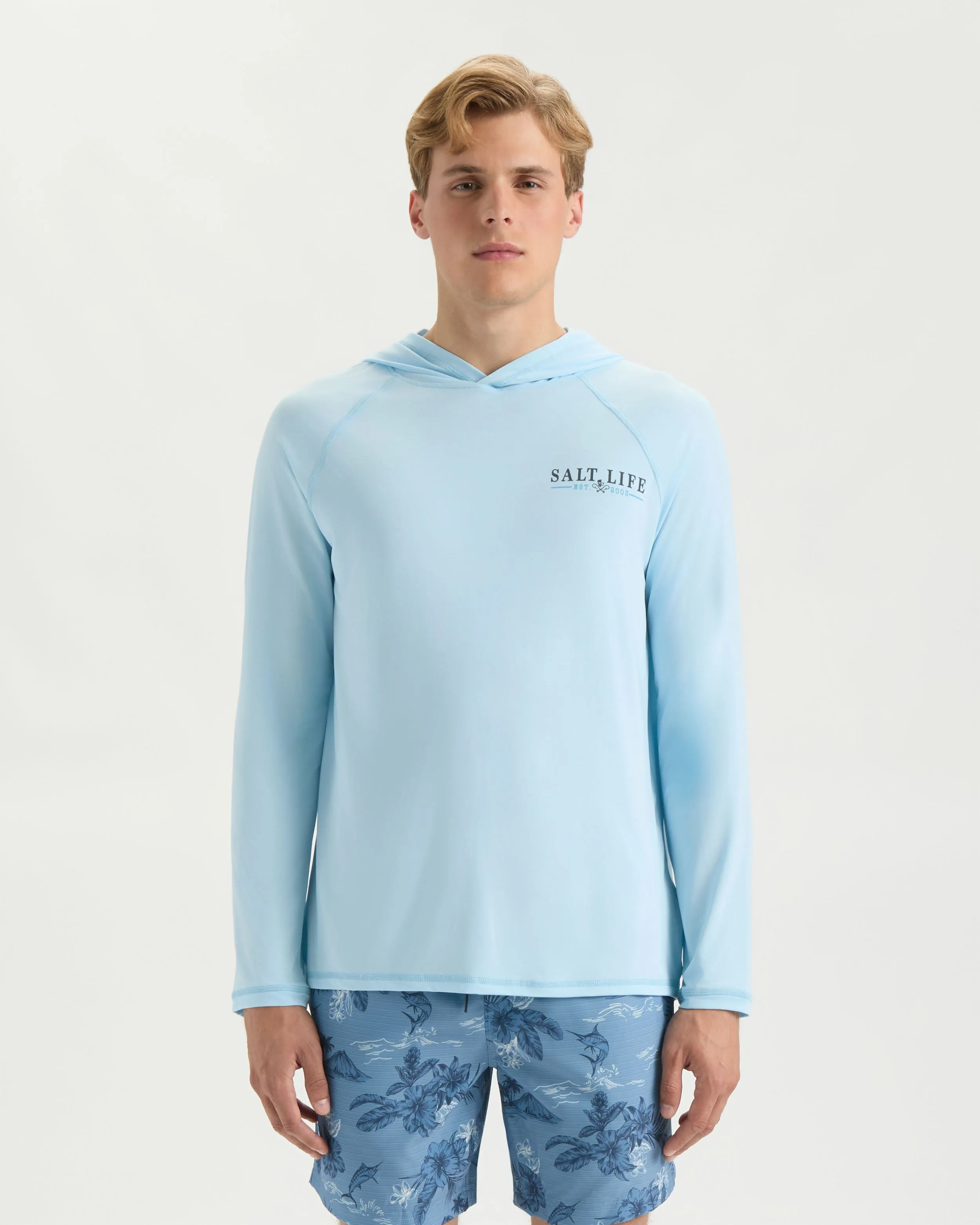 Men’s Yellow Fin Catch SLX Performance Hoodie sold by Salt Life product image thumbnail 2
