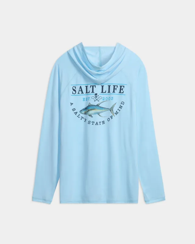 Men’s Yellow Fin Catch SLX Performance Hoodie sold by Salt Life