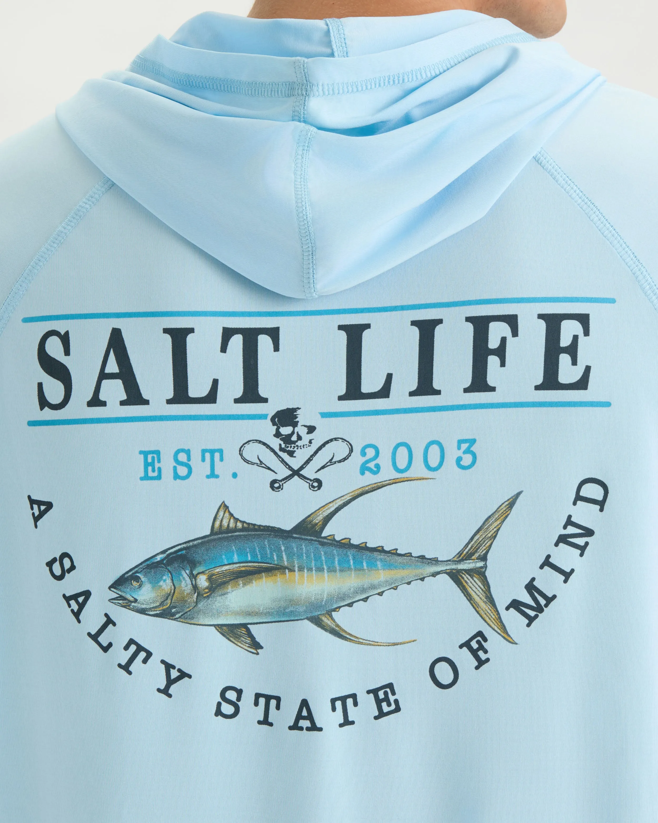Men’s Yellow Fin Catch SLX Performance Hoodie sold by Salt Life product image thumbnail 5