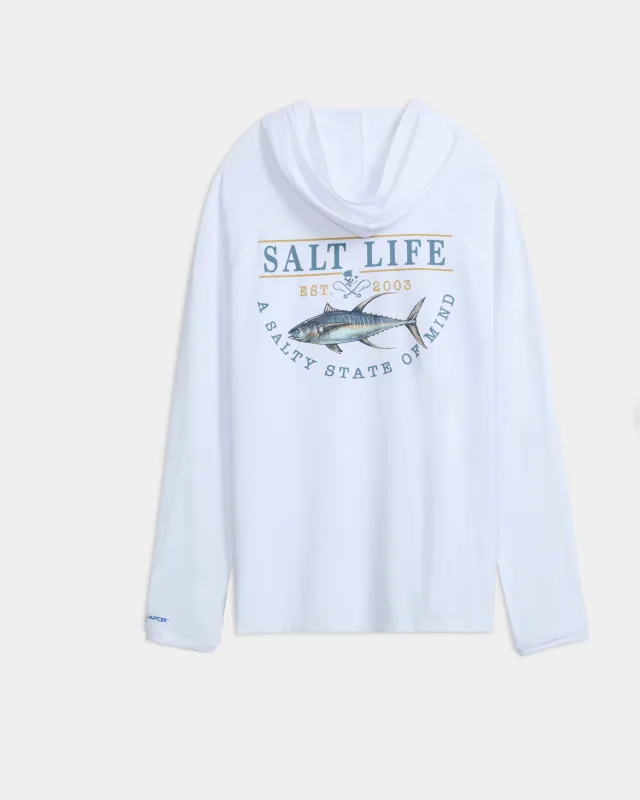 Men’s Yellow Fin Catch SLX Performance Hoodie sold by Salt Life