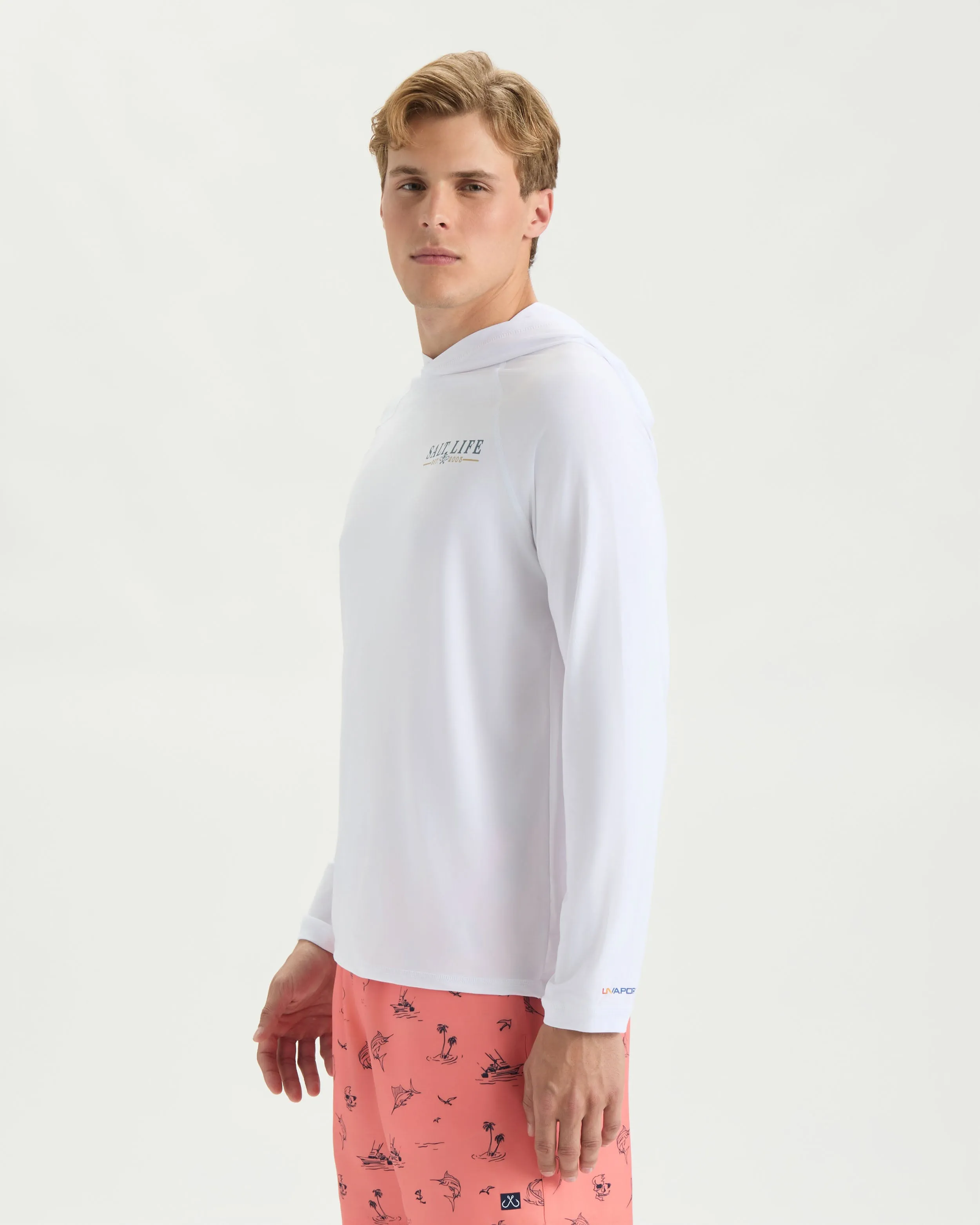 Men’s Yellow Fin Catch SLX Performance Hoodie sold by Salt Life product image thumbnail 3