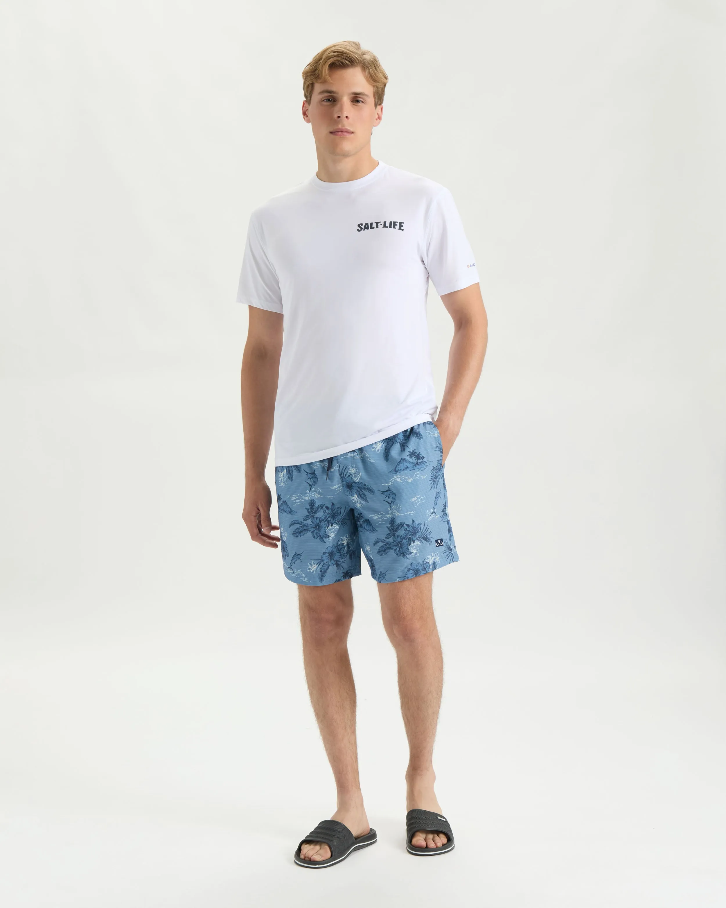 Men’s Weekend Forecast SLX Performance Short Sleeve Tee sold by Salt Life product image thumbnail 4