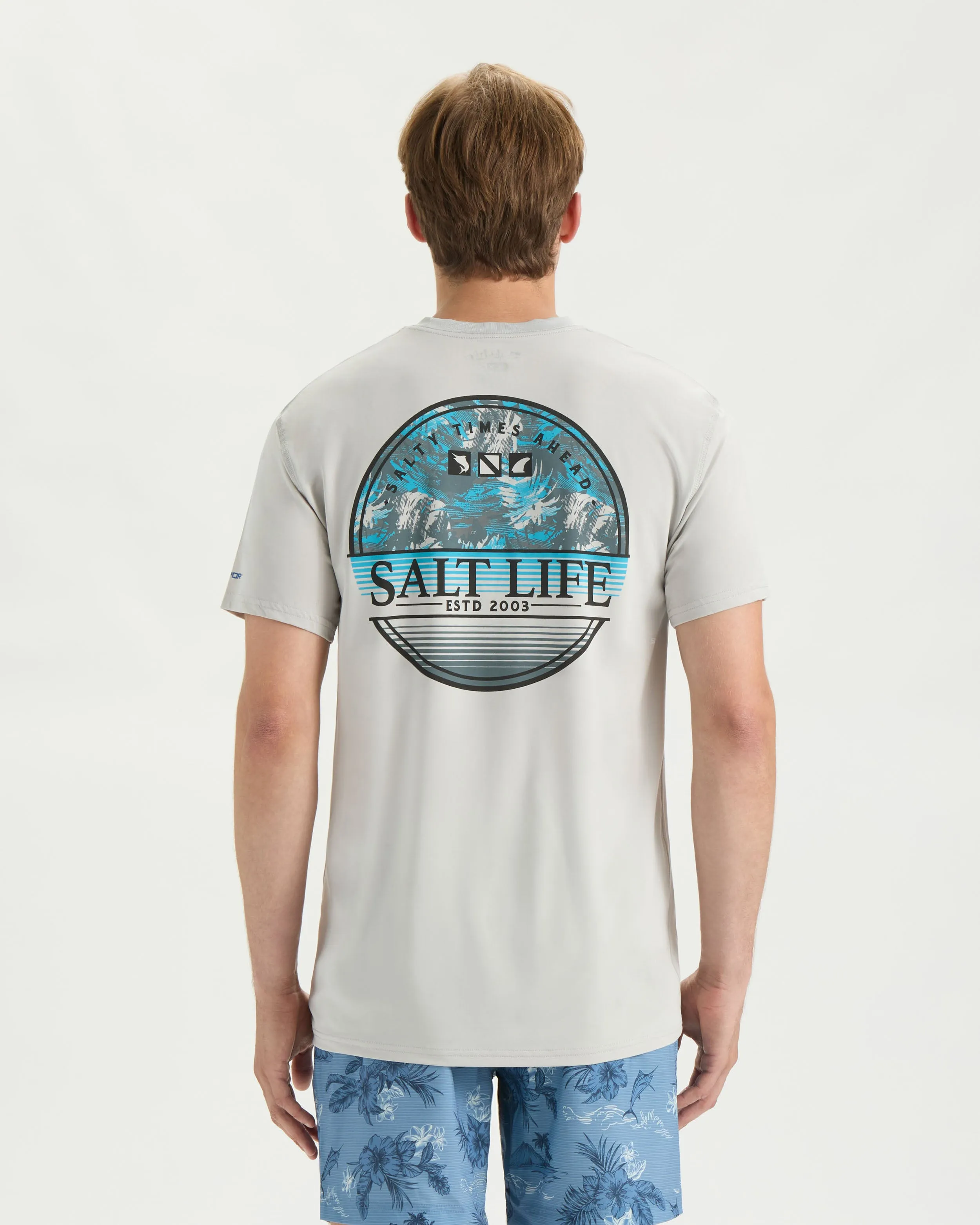 Men’s On Holiday SLX Performance Short Sleeve Tee sold by Salt Life product image thumbnail 4
