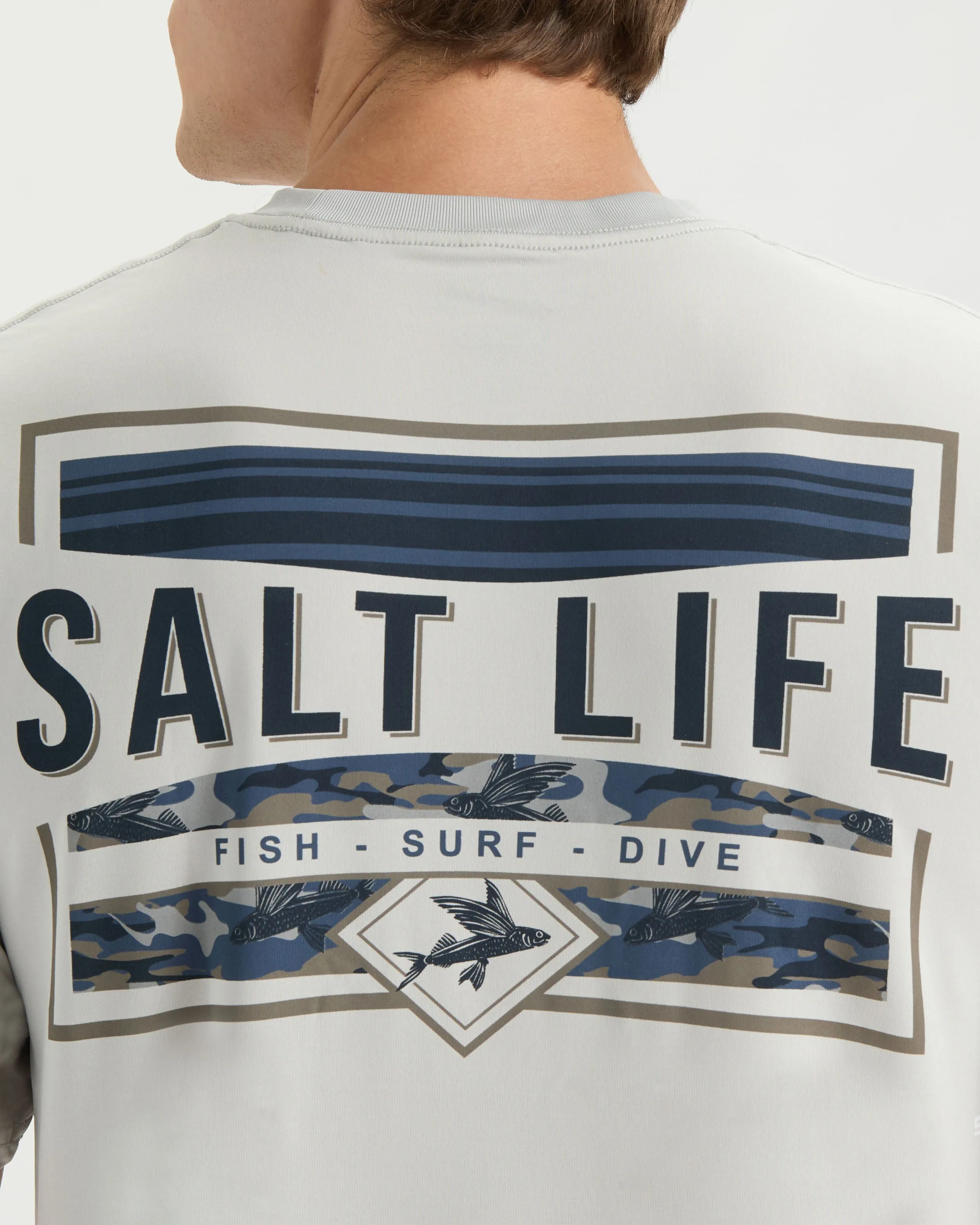 Men’s Sky Bound SLX Performance Short Sleeve Tee sold by Salt Life product image thumbnail 5