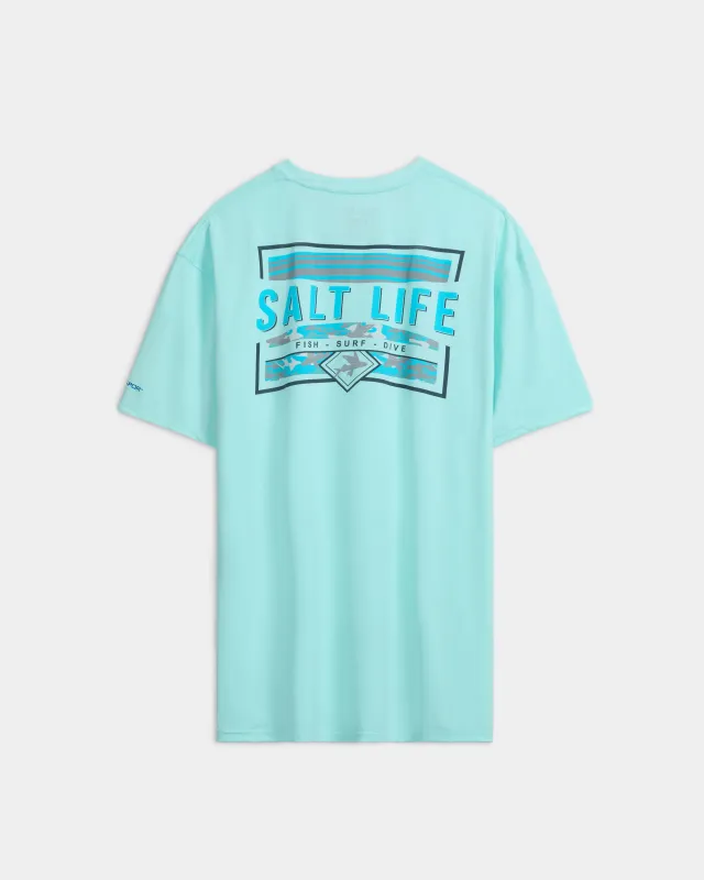 Men’s Sky Bound SLX Performance Short Sleeve Tee sold by Salt Life