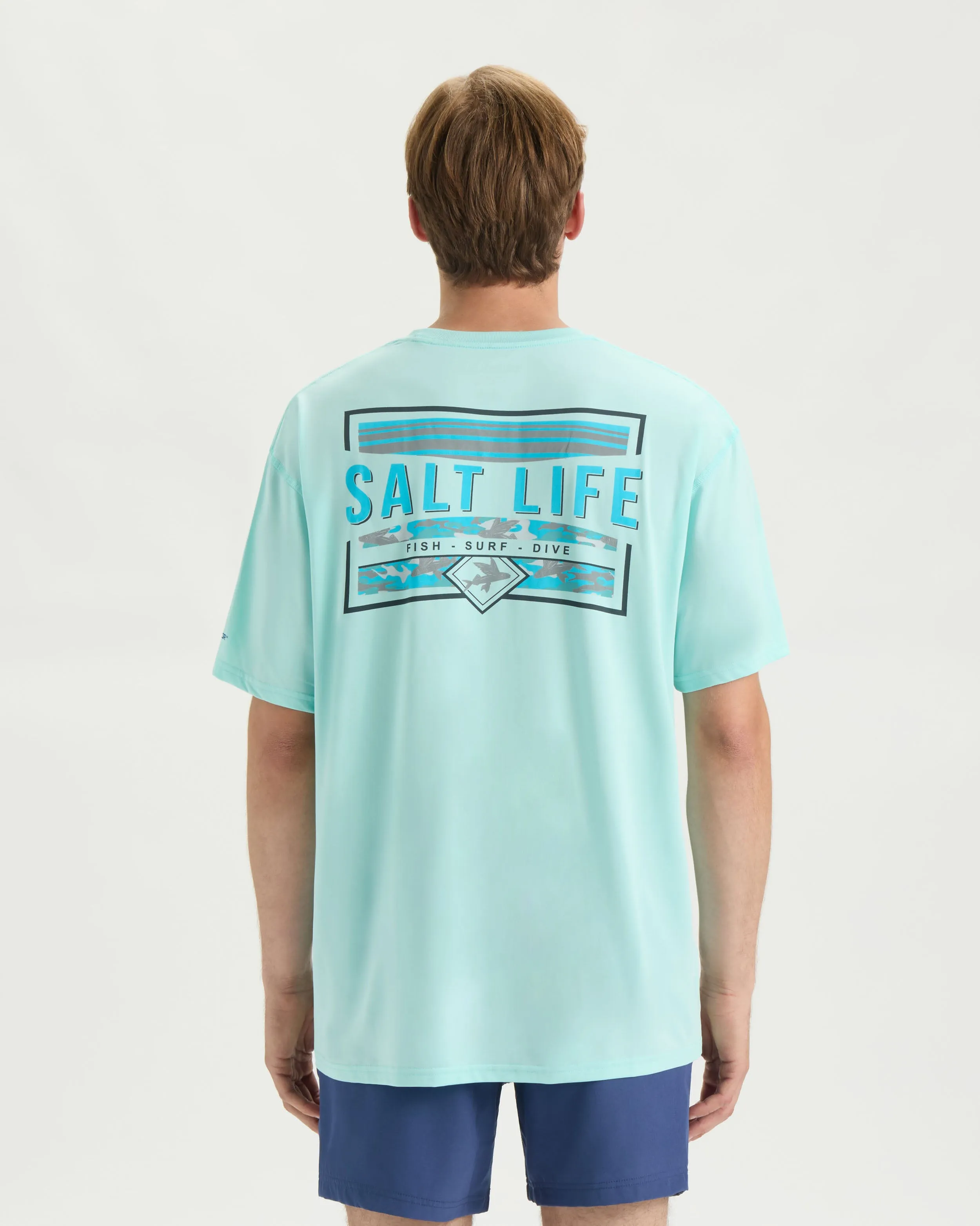 Men’s Sky Bound SLX Performance Short Sleeve Tee sold by Salt Life product image thumbnail 4