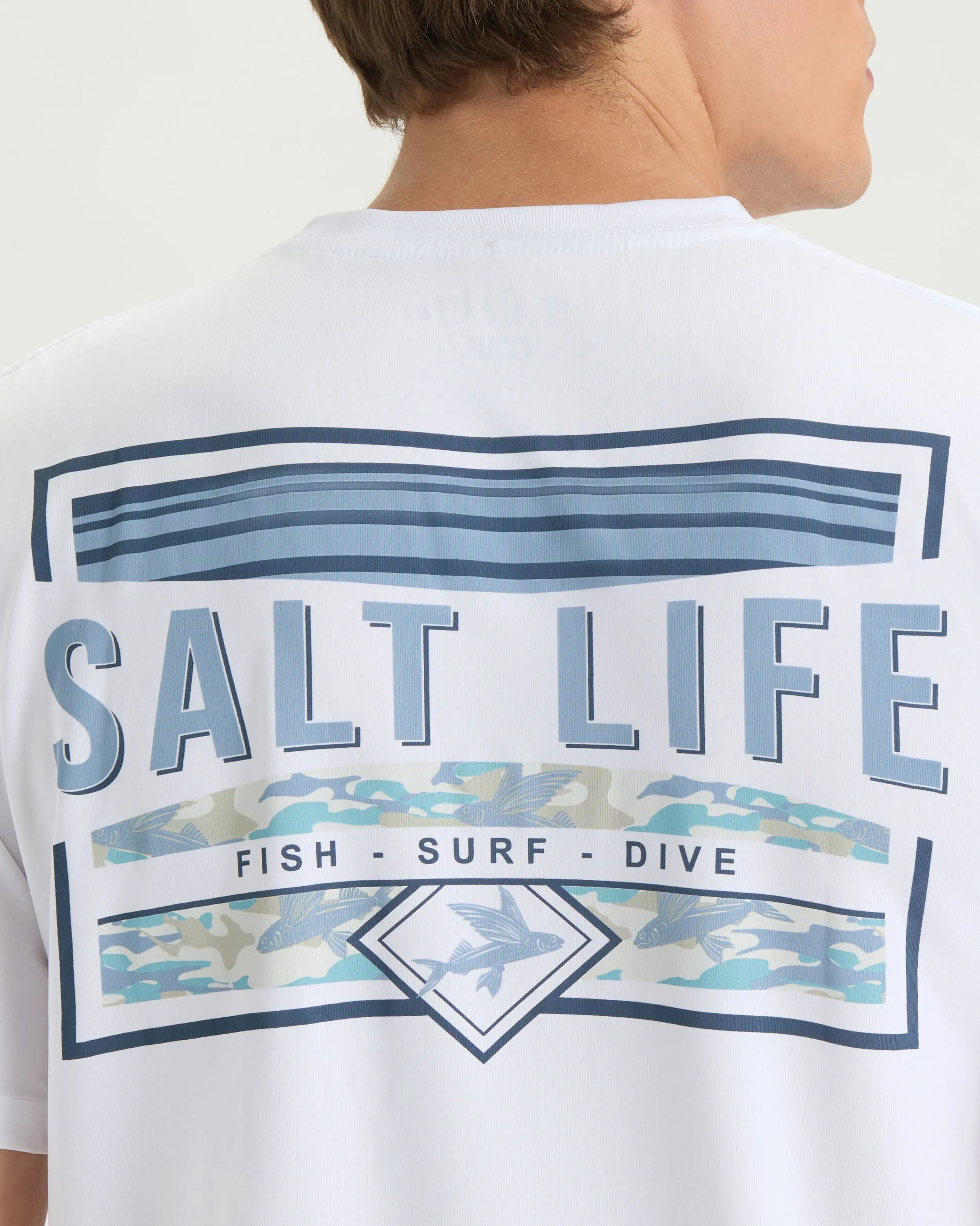 Men’s Sky Bound SLX Performance Short Sleeve Tee sold by Salt Life product image thumbnail 5