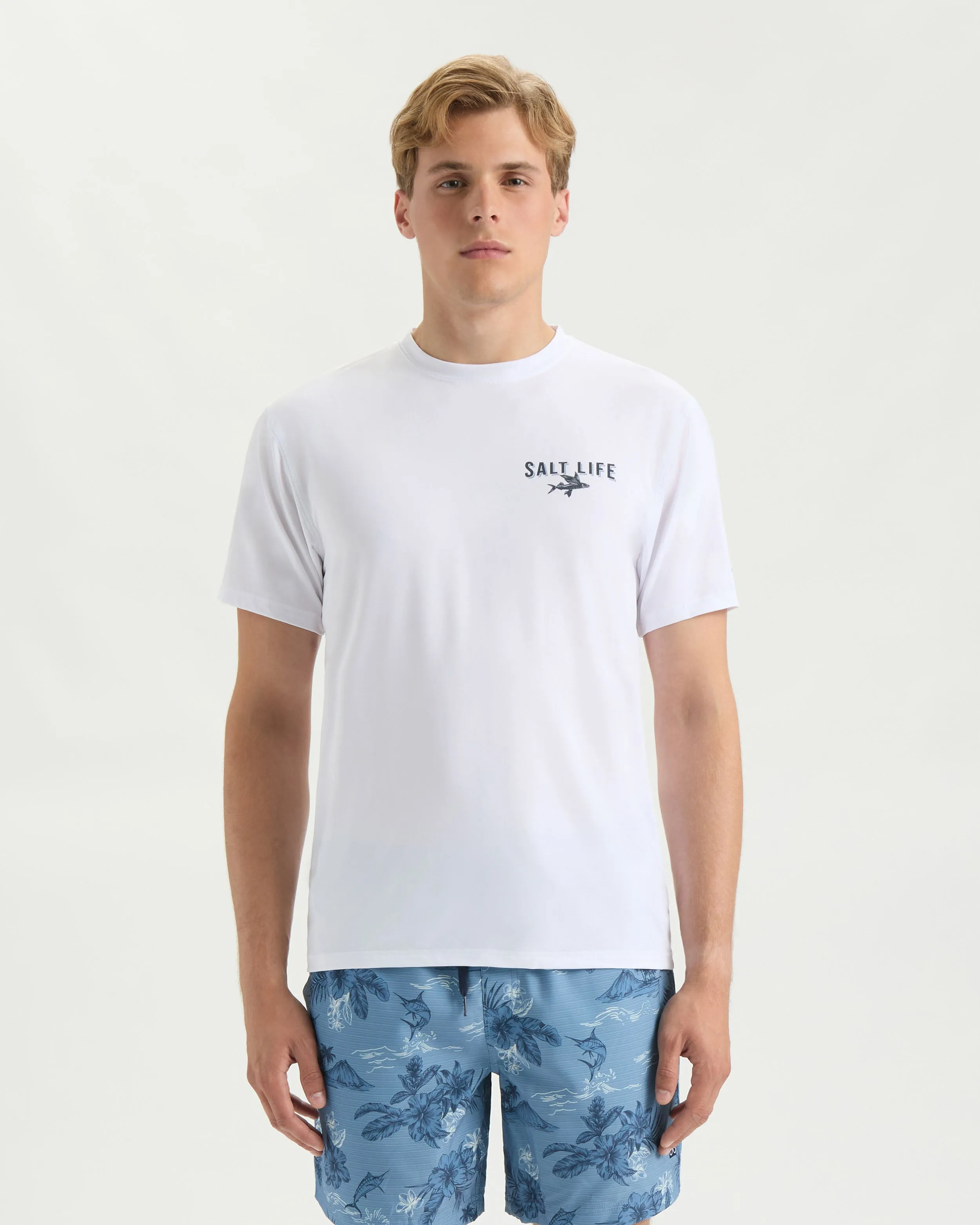 Men’s Sky Bound SLX Performance Short Sleeve Tee sold by Salt Life product image thumbnail 2