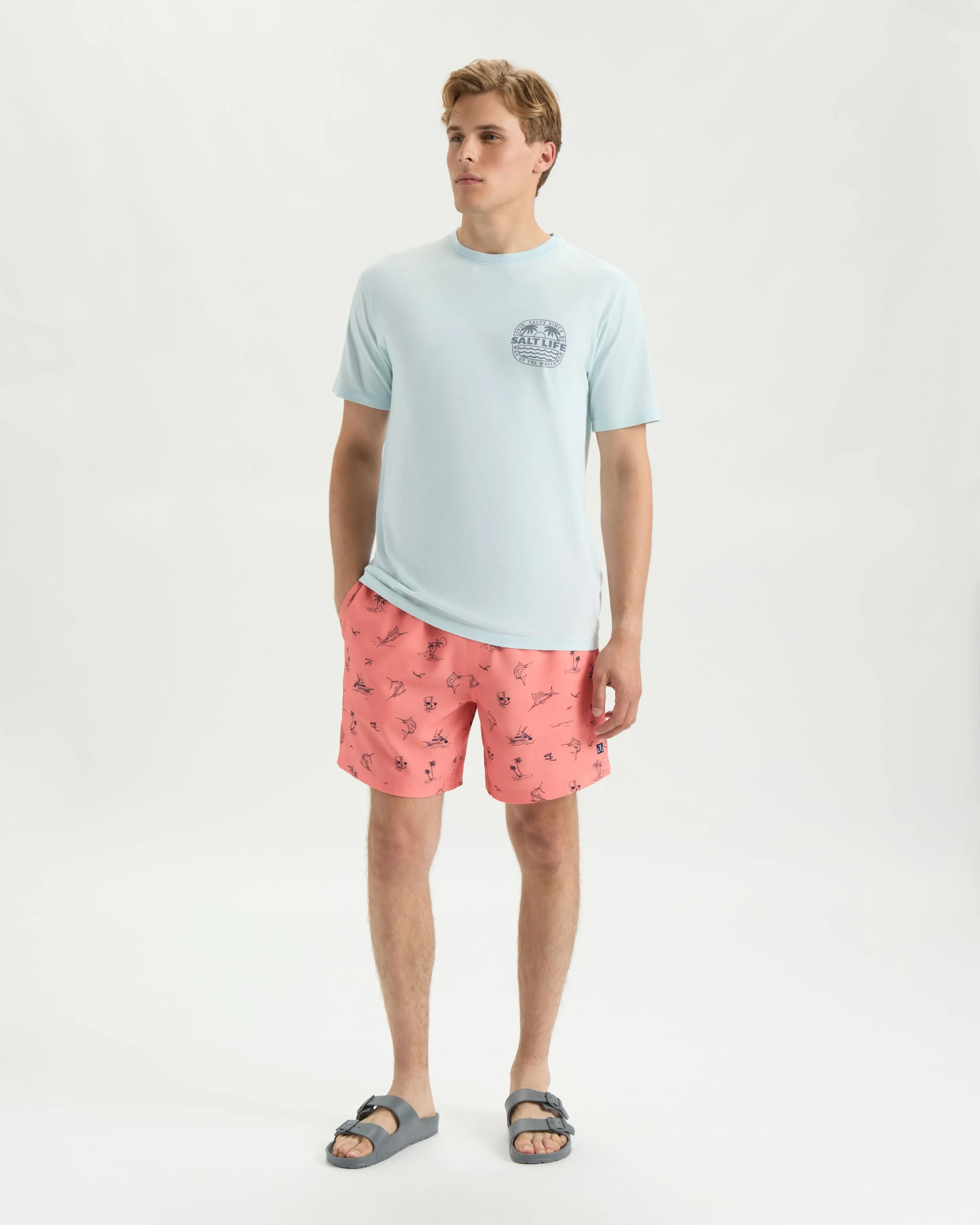 Men’s Daily Paradise Short Sleeve Tee sold by Salt Life product image thumbnail 5