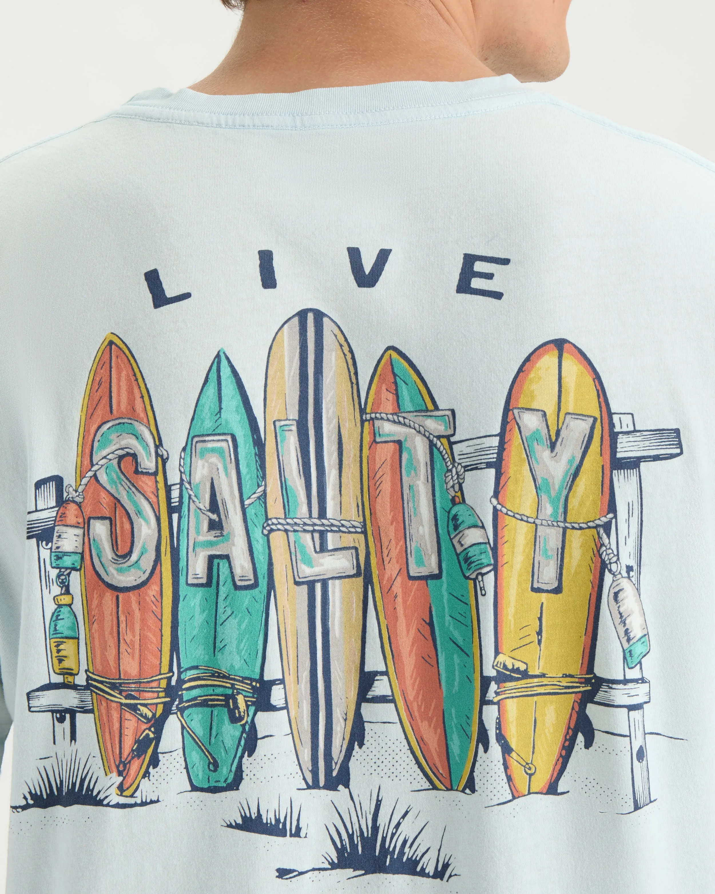 Men’s Salty Lineup Short Sleeve Tee sold by Salt Life product image thumbnail 5