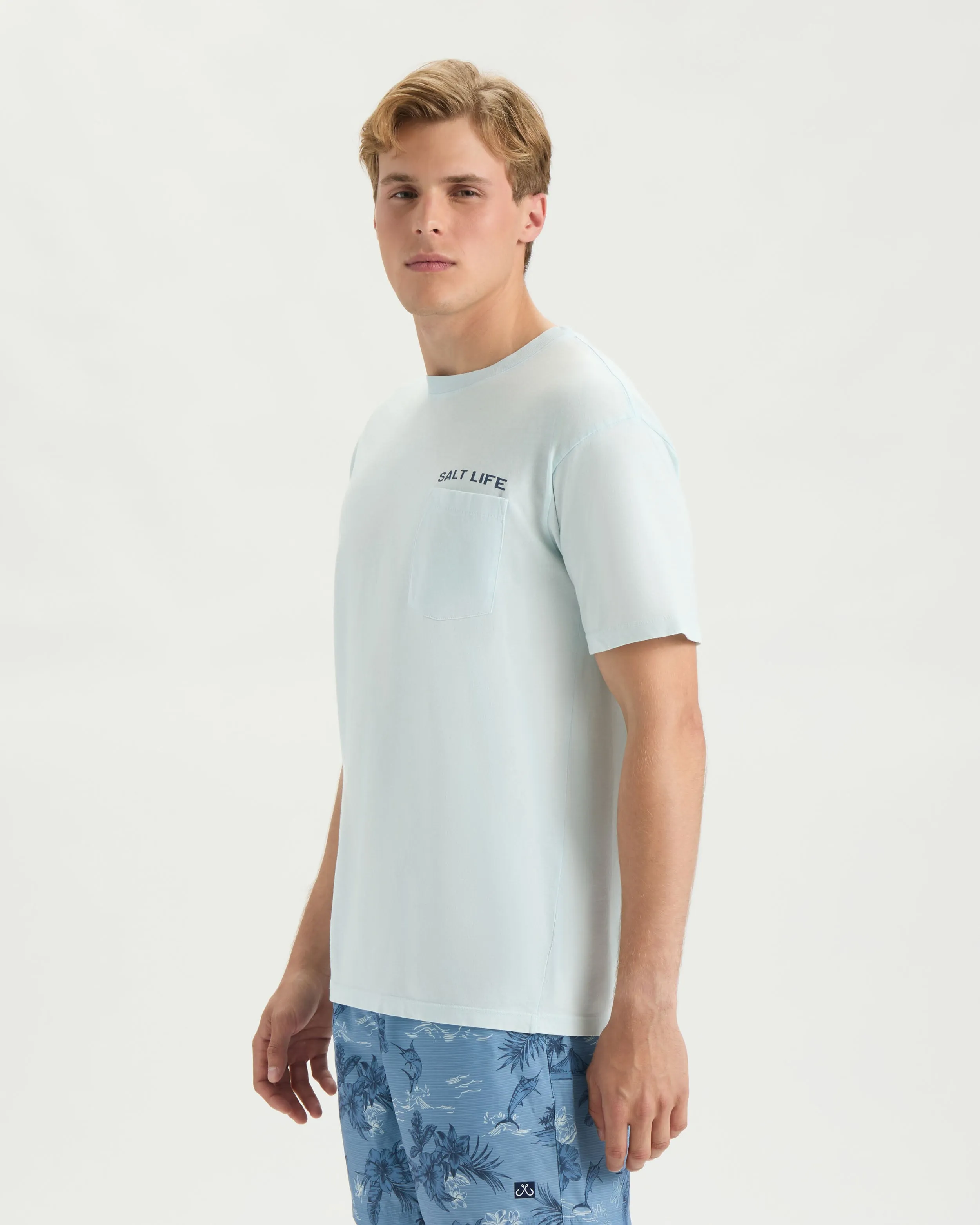 Men’s Salty Lineup Short Sleeve Tee sold by Salt Life product image thumbnail 3